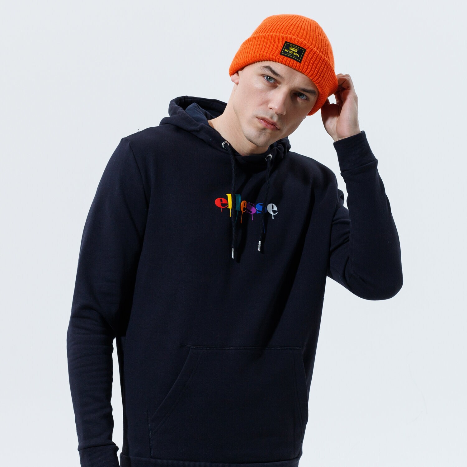 Herren ELLESSE HOODIE BAZ OH HOODY BLK SHI12362011 Schwarz