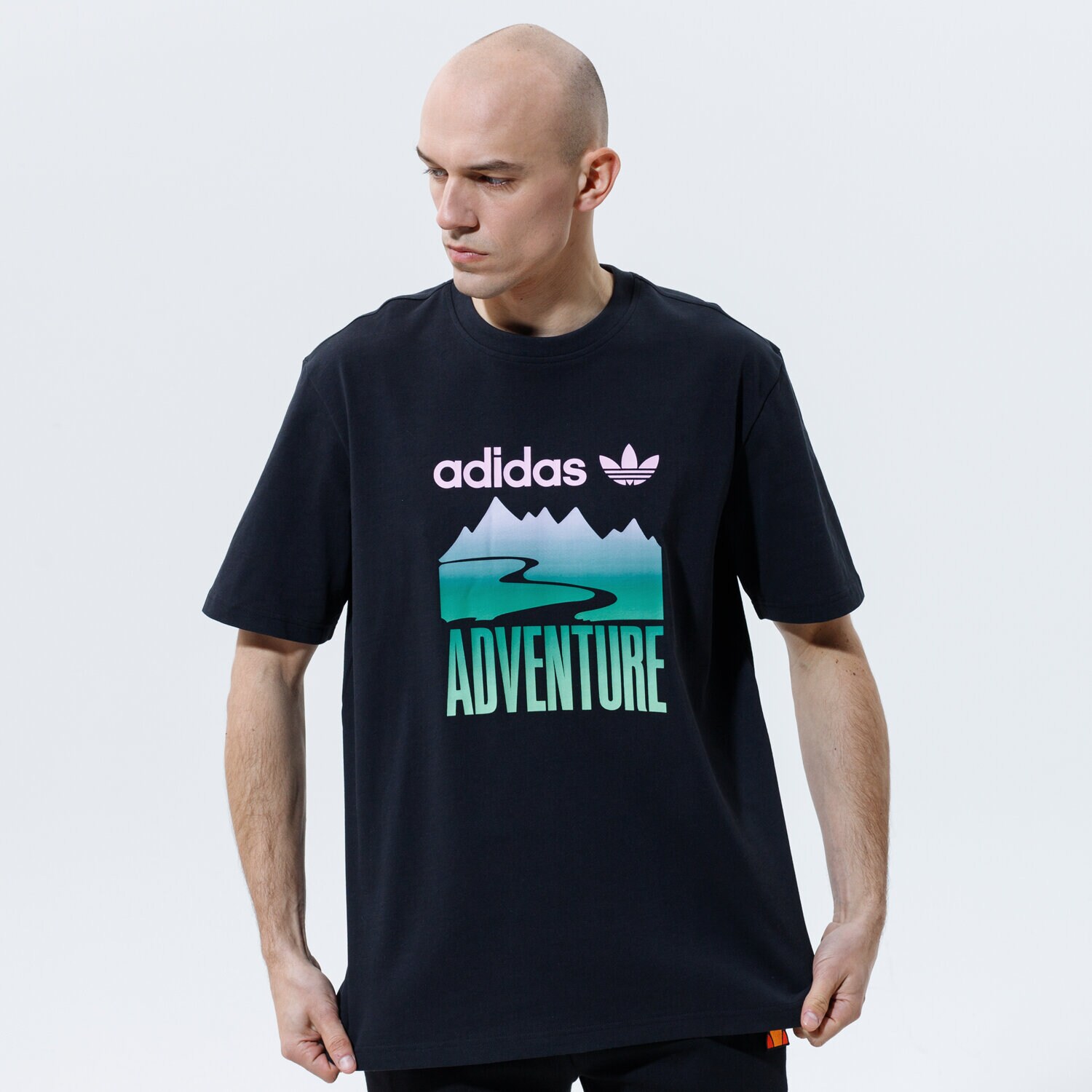 Herren T-Shirt ADIDAS T-SHIRT ADV MOUNT TEE GN2357 Schwarz