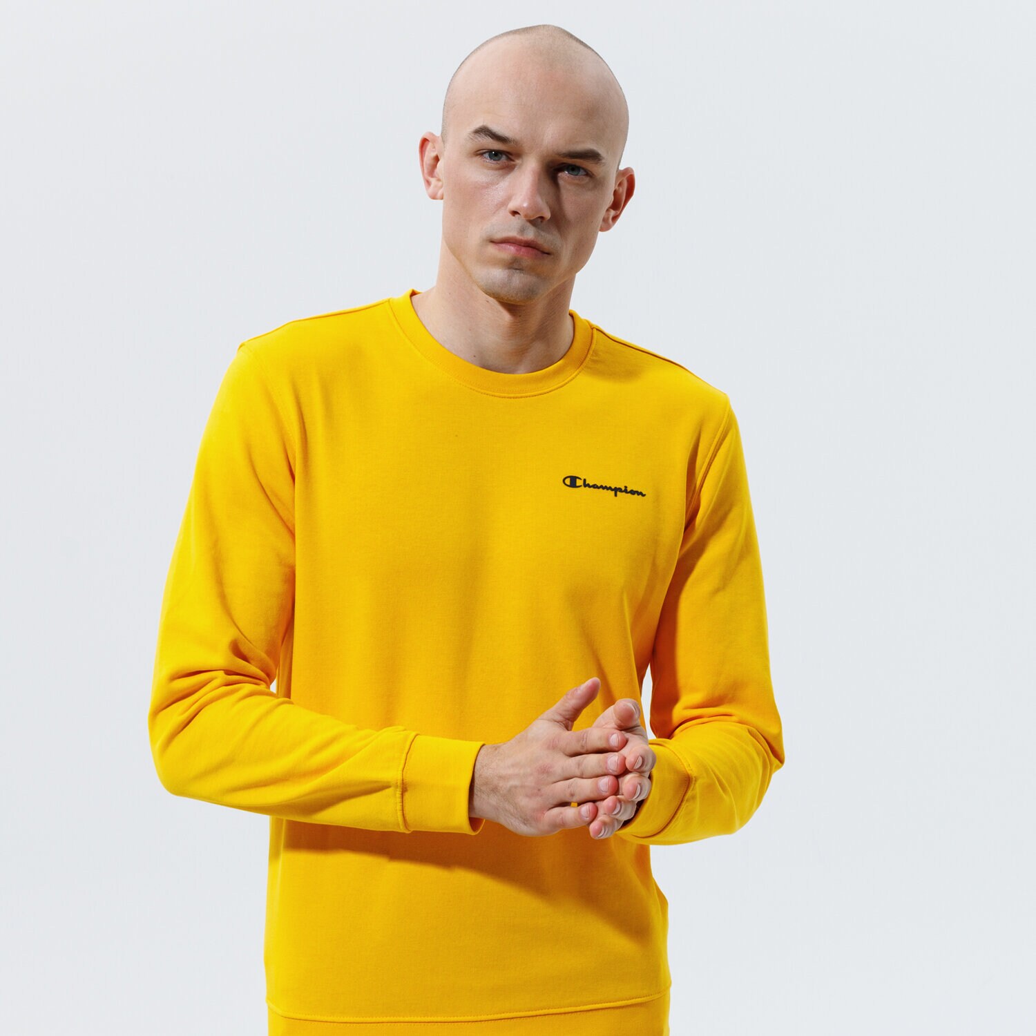 Herren CHAMPION SWEATSHIRT CREWNECK SWEATSHIRT 214151YS058 Gelb