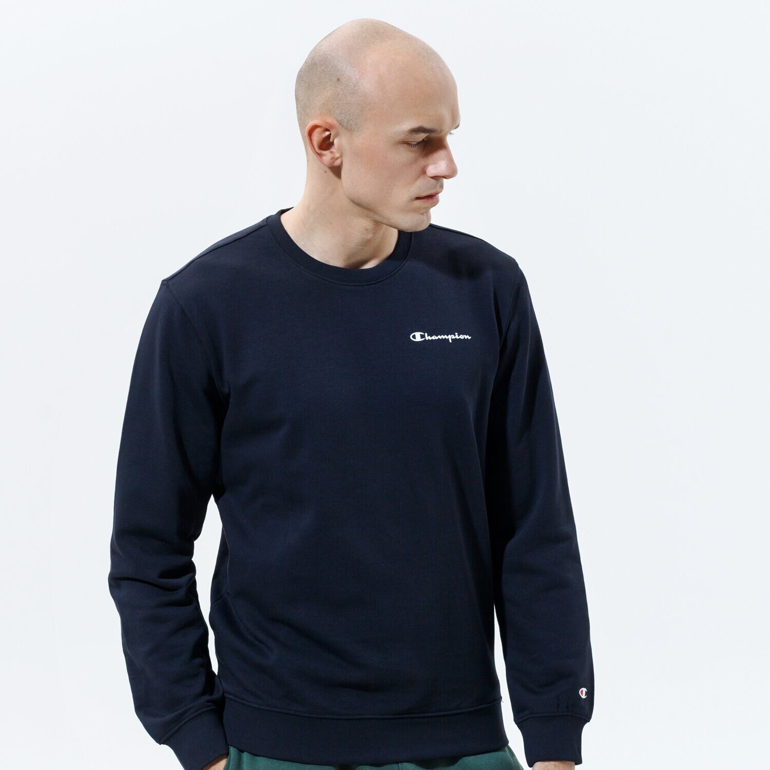 Herren CHAMPION SWEATSHIRT CREWNECK SWEATSHIRT 214151KK001 Schwarz