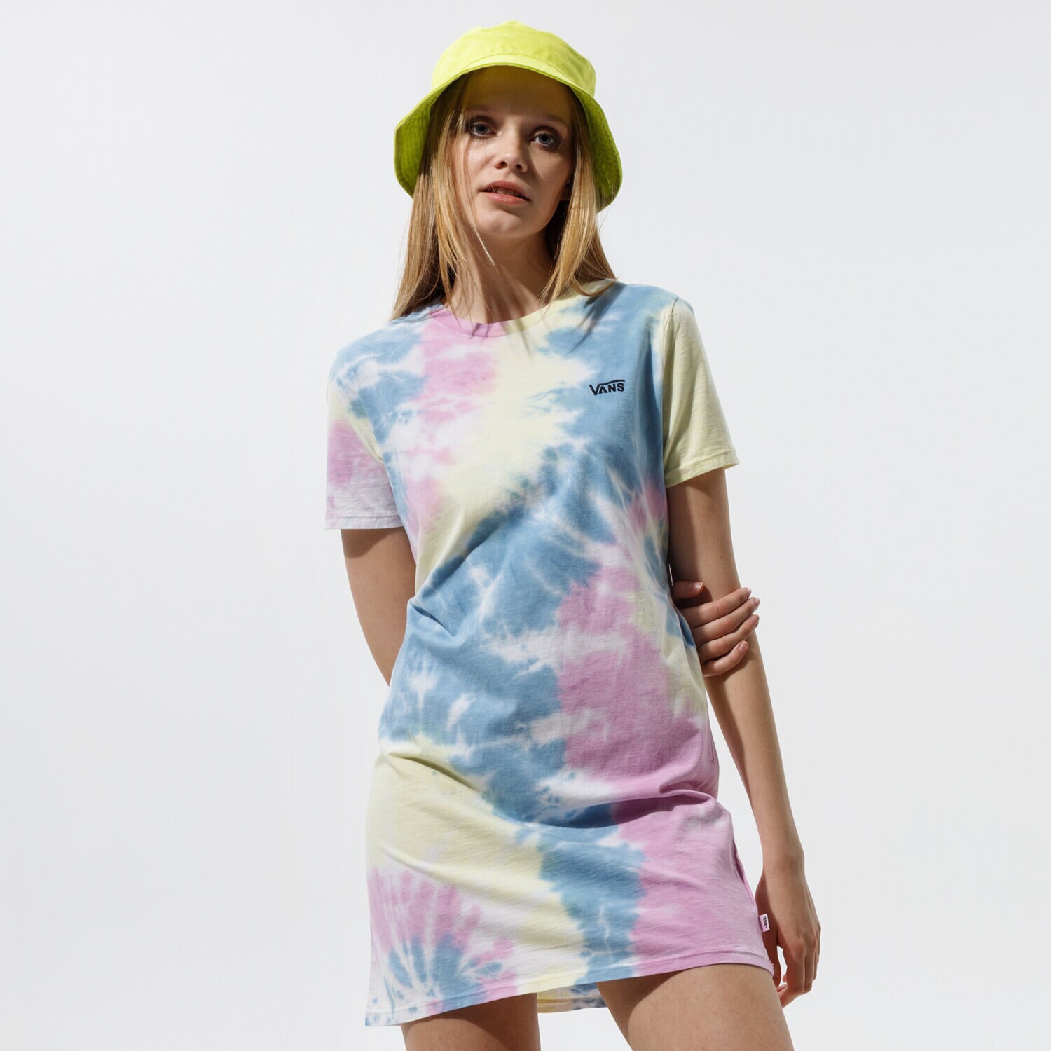 Damen Kleid VANS KLEID WM SPIRALING TEE TRAININGSANZUGS ORCHID VN0A5DN50FS1 Multicolor