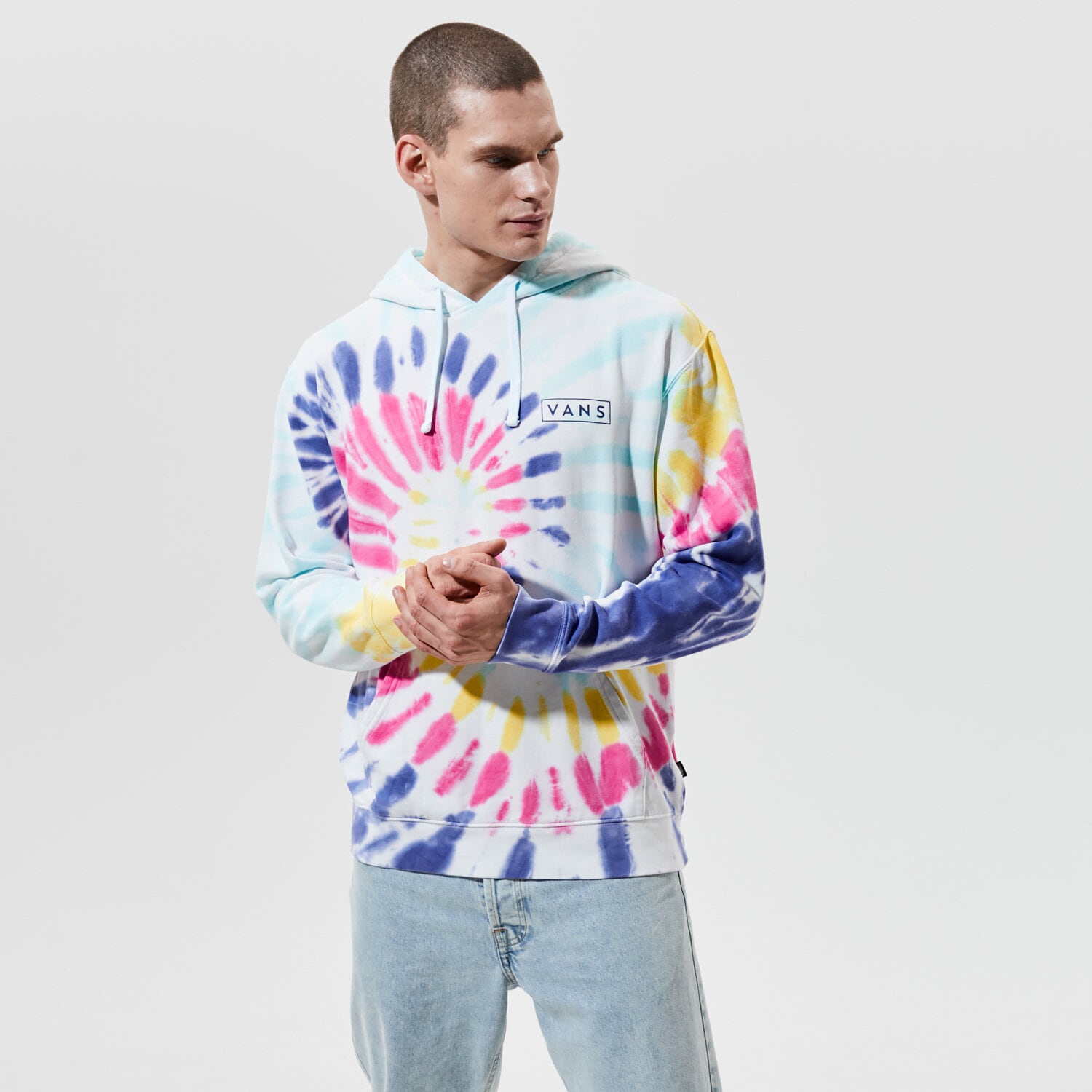 Herren VANS HOODIE MN NEW AGE PO RAINBOW (SPECTRUM)TIE DYE VN0A54AIZ4R1 Multicolor