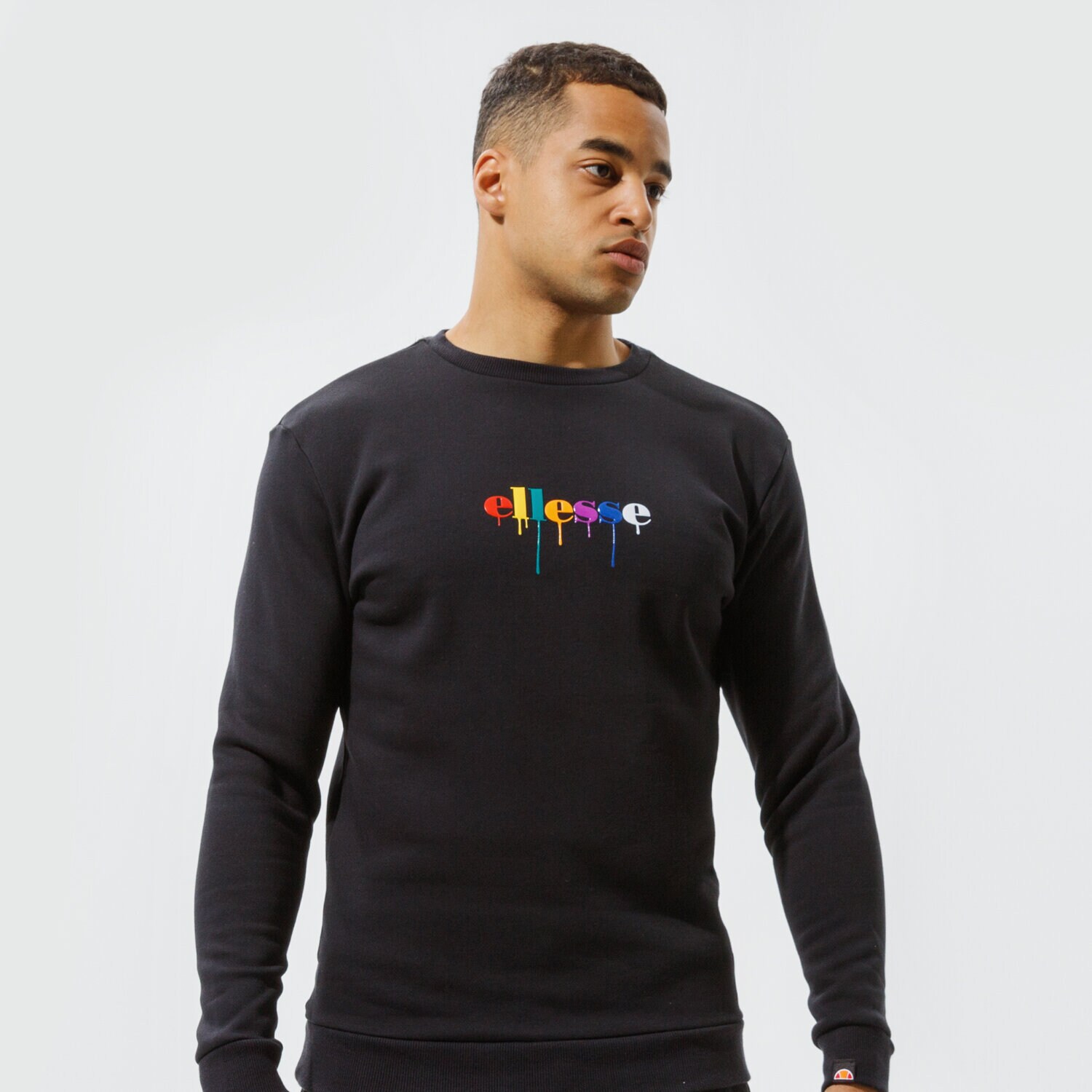 Herren ELLESSE SWEATSHIRT TODRAVI SWEATSHIRT BLK SHI11170011 Schwarz