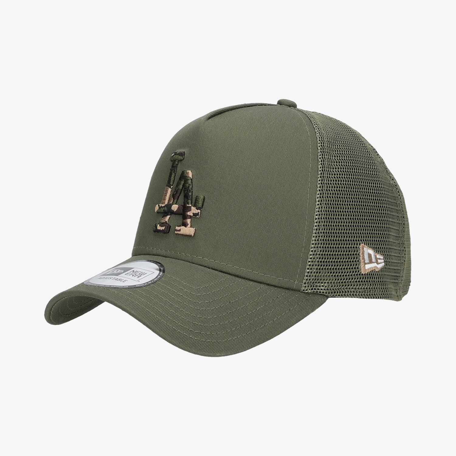 Kinder Cap NEW ERA MÜTZE CAMO INFILL TRUCKER LOSDOD KHK 60112694 Khaki