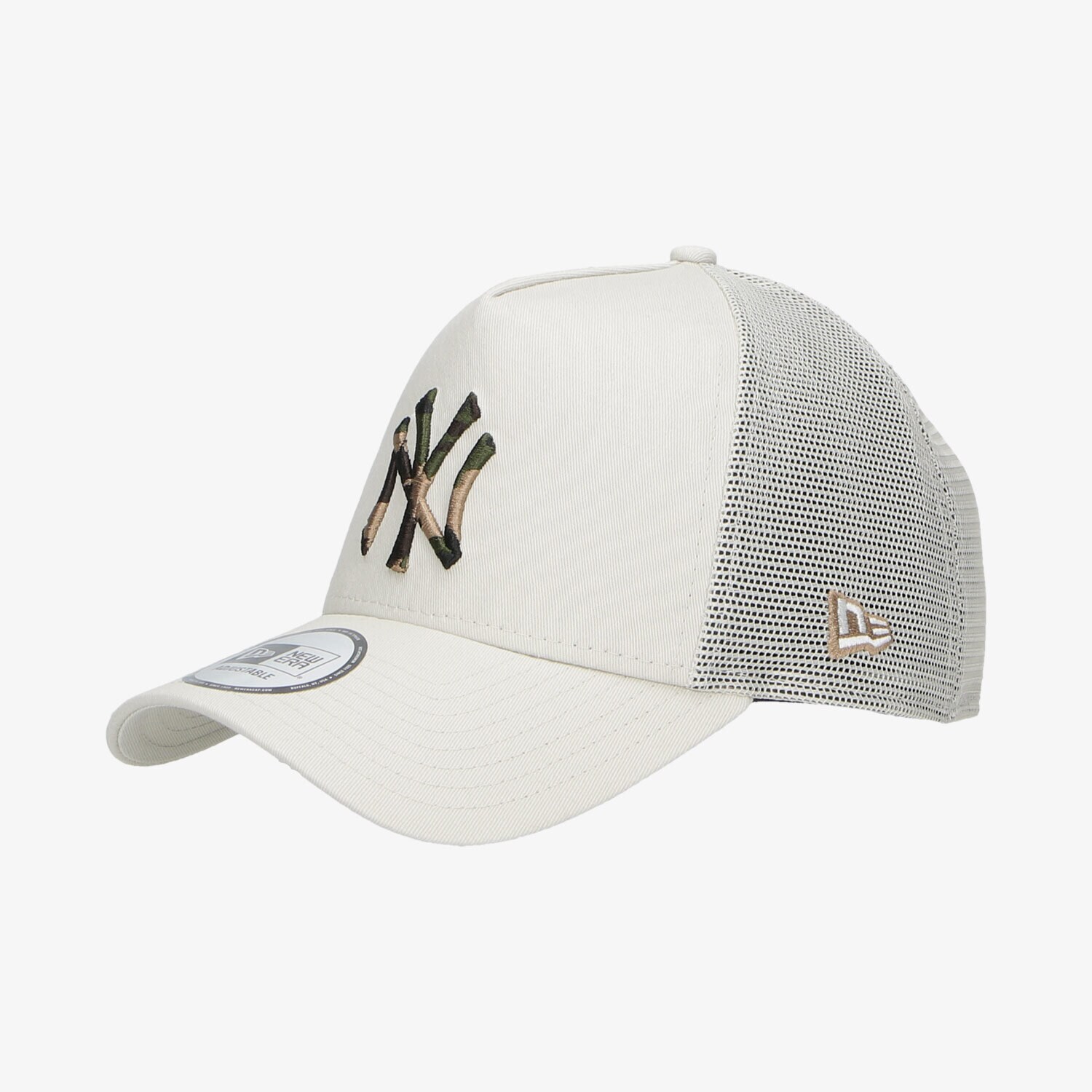 Kinder Cap NEW ERA MÜTZE CAMO INFILL TRUCKER NEYYAN STN 60112692 Weiß