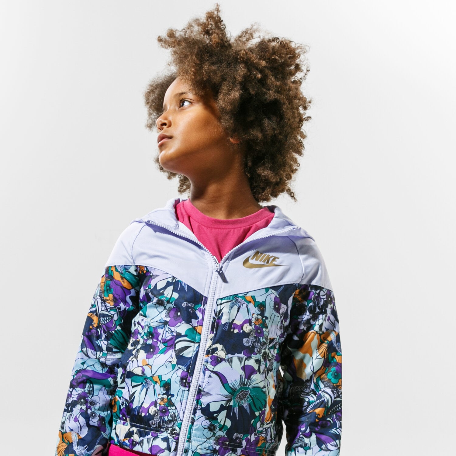 Kinder Übergangsjacke NIKE JACKE G NSW WR AOP JKT ENERGY DC7095-572 Multicolor