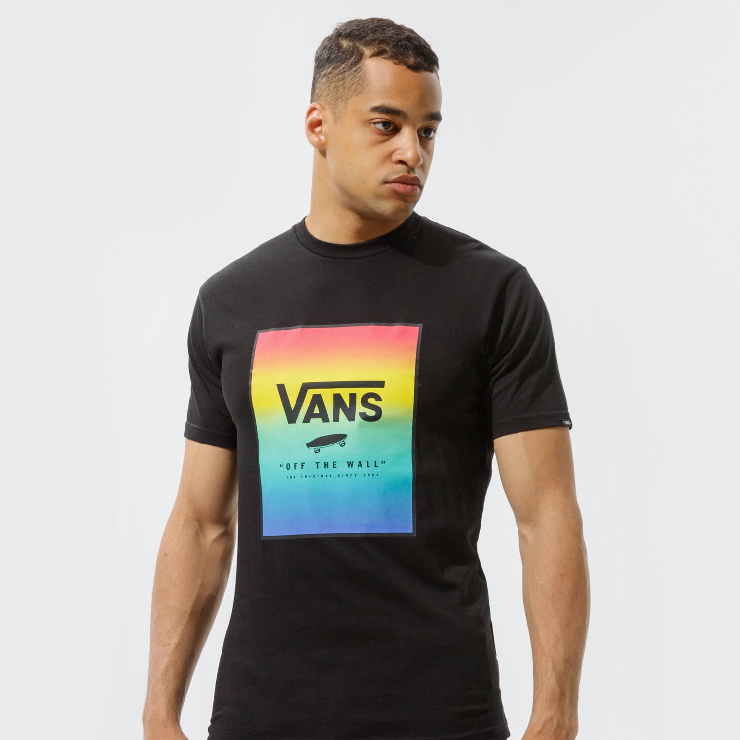 Herren T-Shirt VANS T-SHIRT CLASSIC PRINT BOX VN0A5E7YZ4Y1 Schwarz