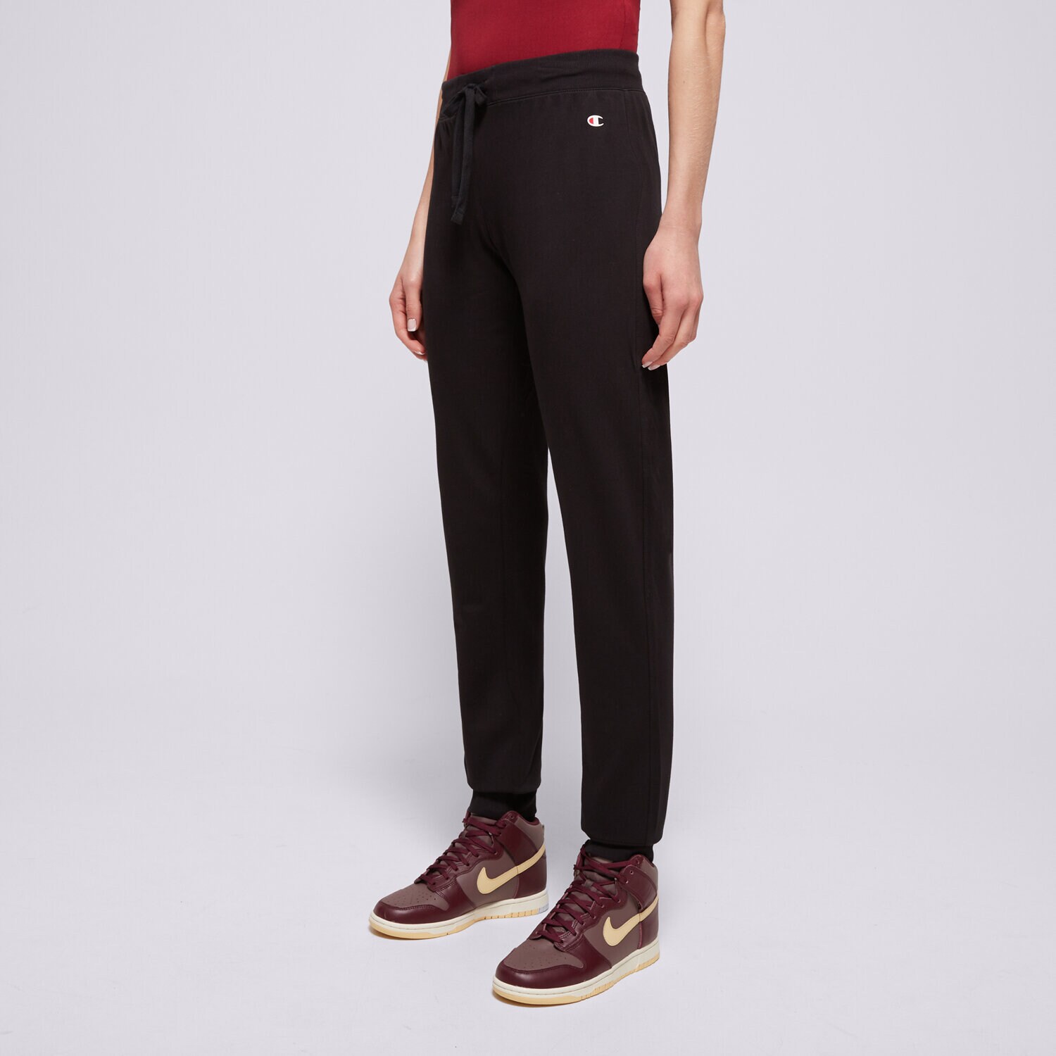 Damen Hosen CHAMPION HOSE RIB CUFF PANTS 111414KK001 Schwarz