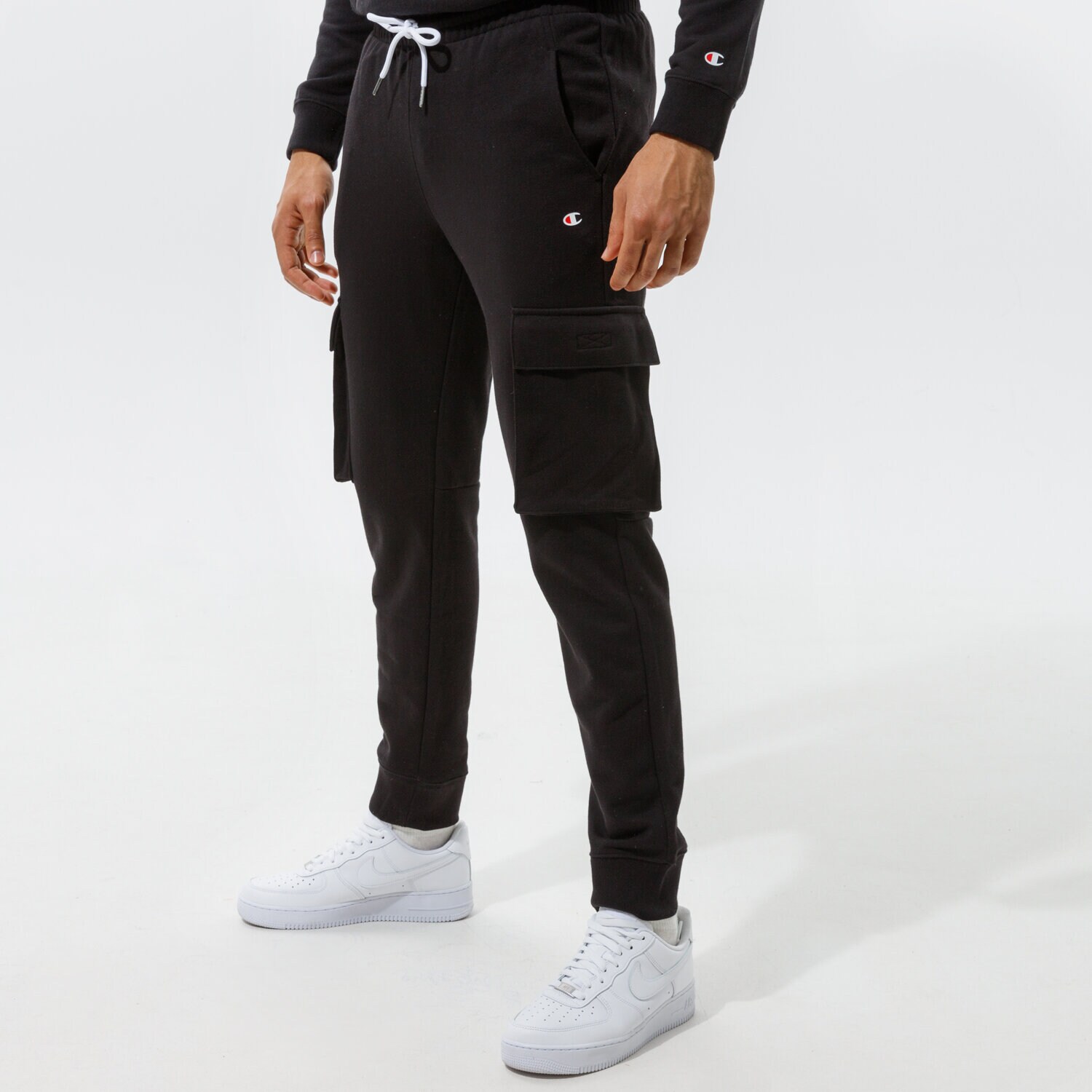 Herren Hosen CHAMPION HOSE RIB CUFF PANTS 216017KK001 Schwarz