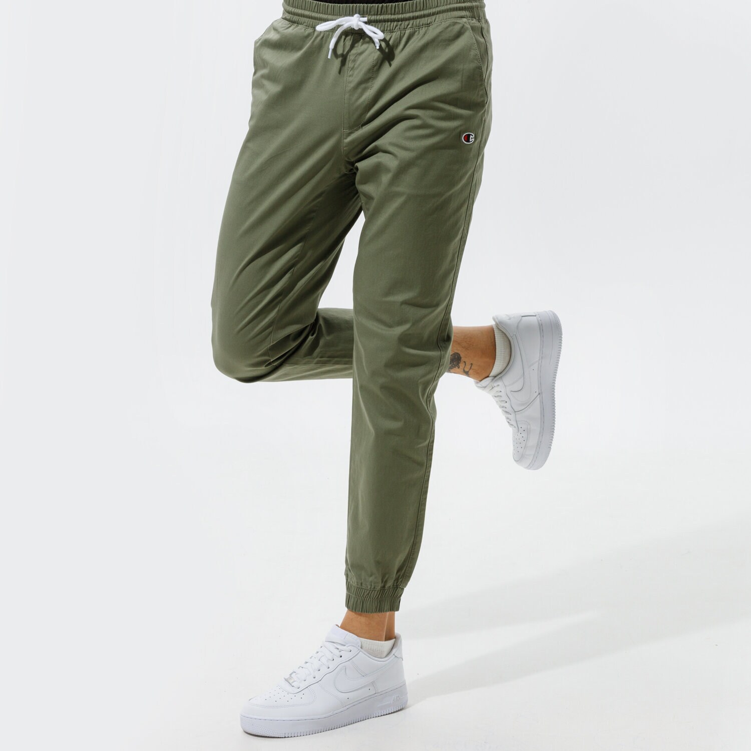Herren Hosen CHAMPION HOSE ELASTIC CUFF PANTS 214366GS030 Grau