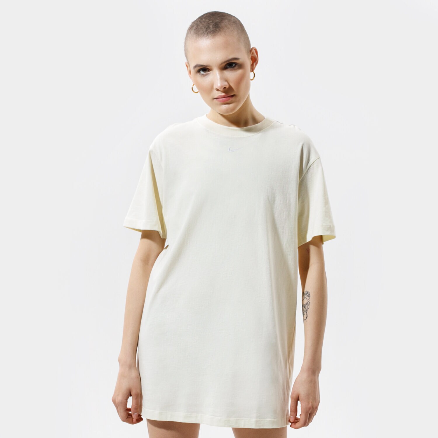 Damen Kleid NIKE KLEID SPORTSWEAR ESSENTIAL CJ2242-113 Beige