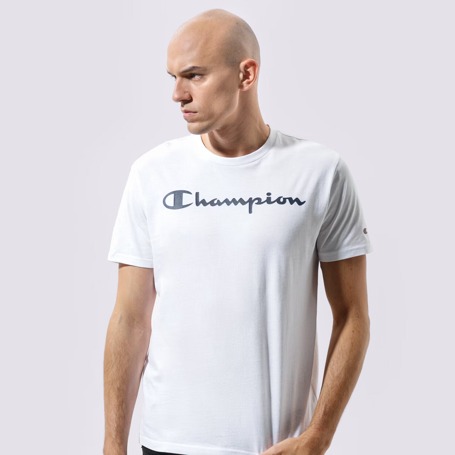 Herren T-Shirt CHAMPION T-SHIRT CREWNECK T-SHIRT 216957WW001 Weiß