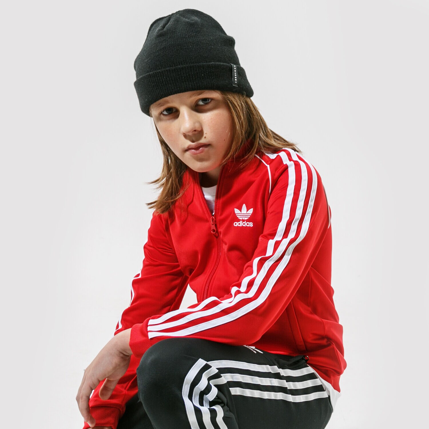 Kinder ADIDAS SWEATSHIRT SST TRACK TOP MM GN8449 Rot