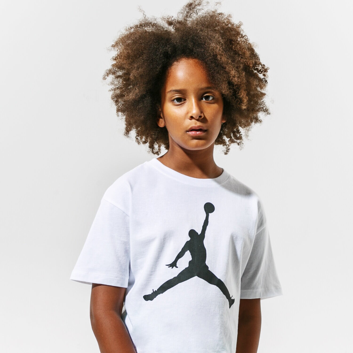 Kinder T-Shirt JORDAN T-SHIRT JDG SHORT SLEEVE GRAPHIC T-SHIRT GIRL 45A437-001 Weiß