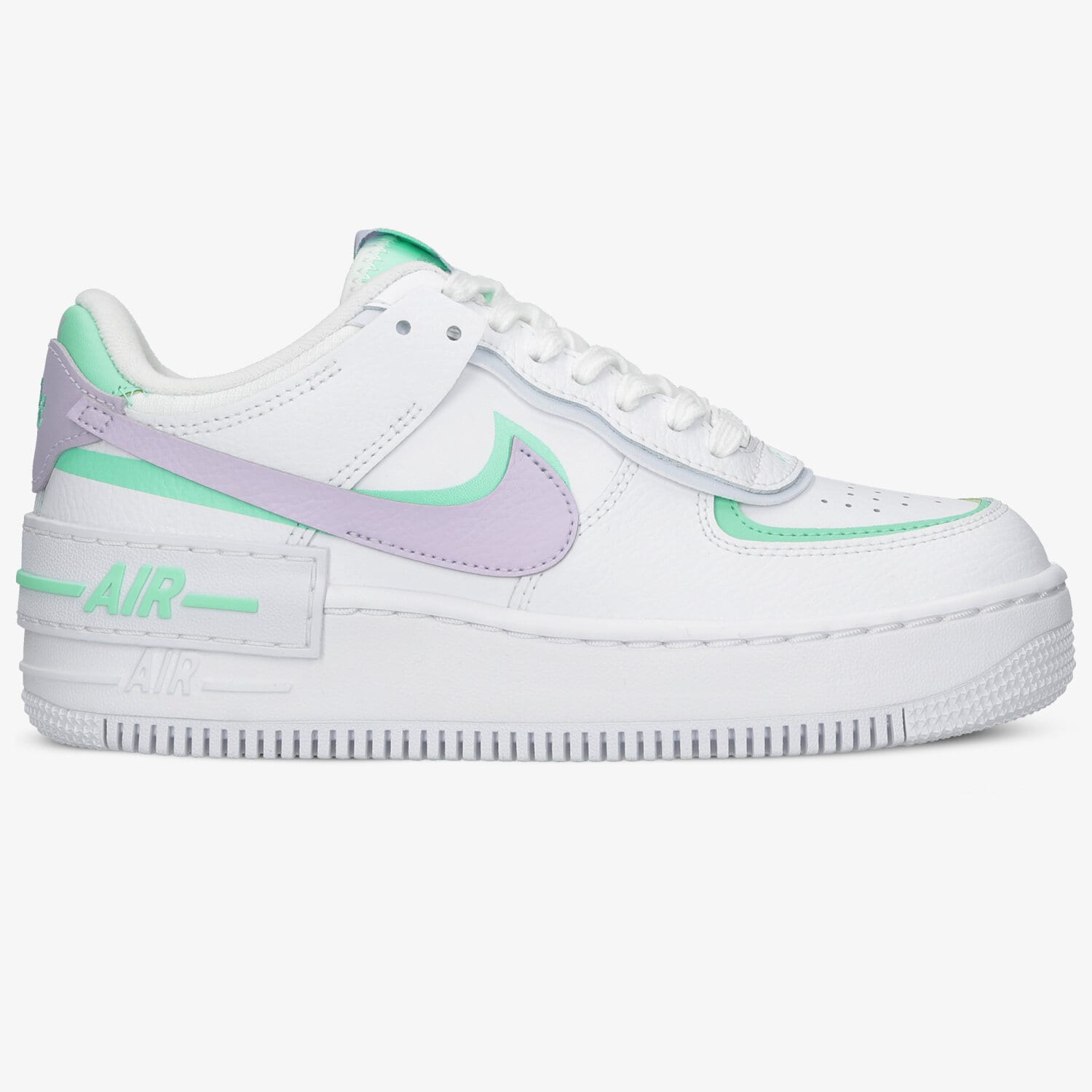 Damen Sneaker NIKE AIR FORCE 1 SHADOW CU8591-103 Weiß