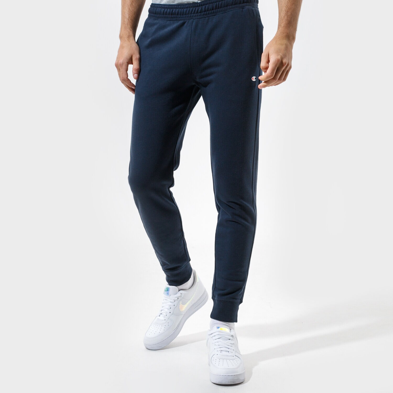 Herren Hosen CHAMPION HOSE RIB CUFF PANTS 216013BS501 Dunkelblau