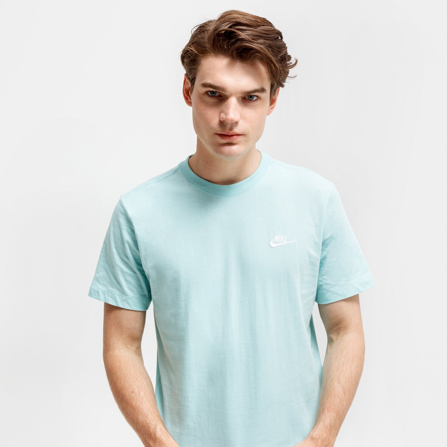 Herren T-Shirt NIKE T-SHIRT SPORTSWEAR CLUB AR4997-382 Blau