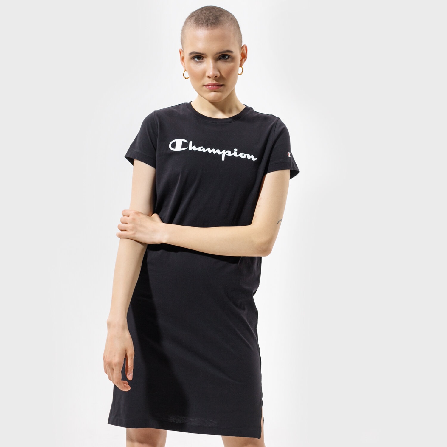 Damen Kleid CHAMPION KLEID TRAININGSANZUGS 112609KK001 Schwarz