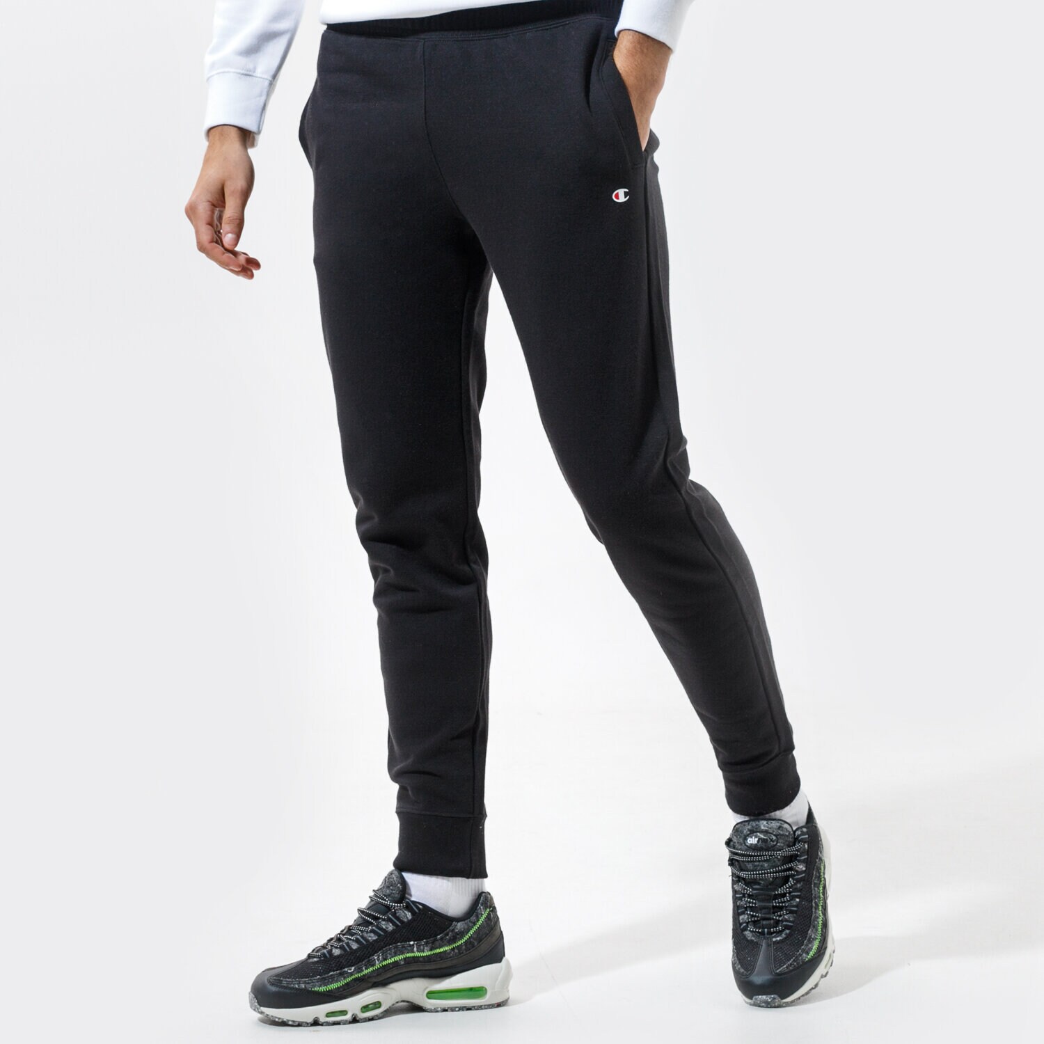Herren Hosen CHAMPION HOSE RIB CUFF PANTS 216013KK001 Schwarz