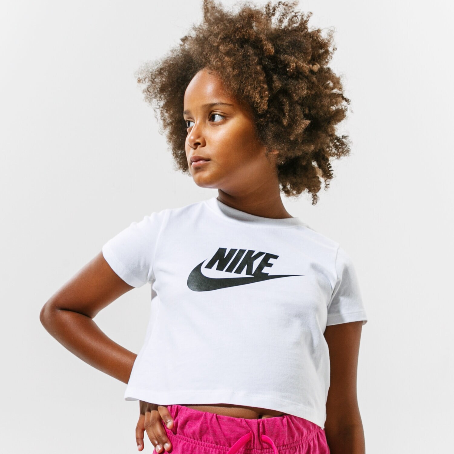 Kinder T-Shirt NIKE T-SHIRT SPORTSWEAR GIRL DA6925-102 Weiß