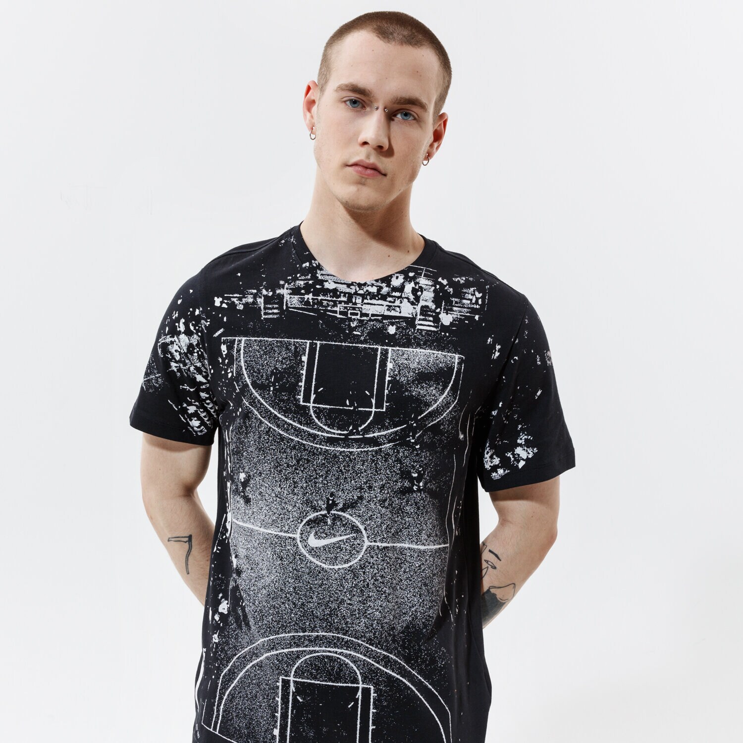 Herren T-Shirt NIKE T-SHIRT NIKE NY VS. NY NBA DD0821-010 Schwarz