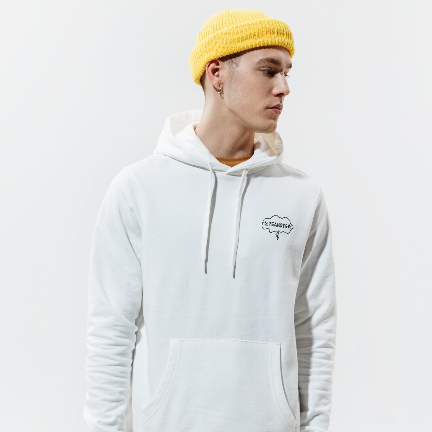 Herren ELEMENT HOODIE PEANUTS SLIDE HOOD W1HOB2ELP111 Grau