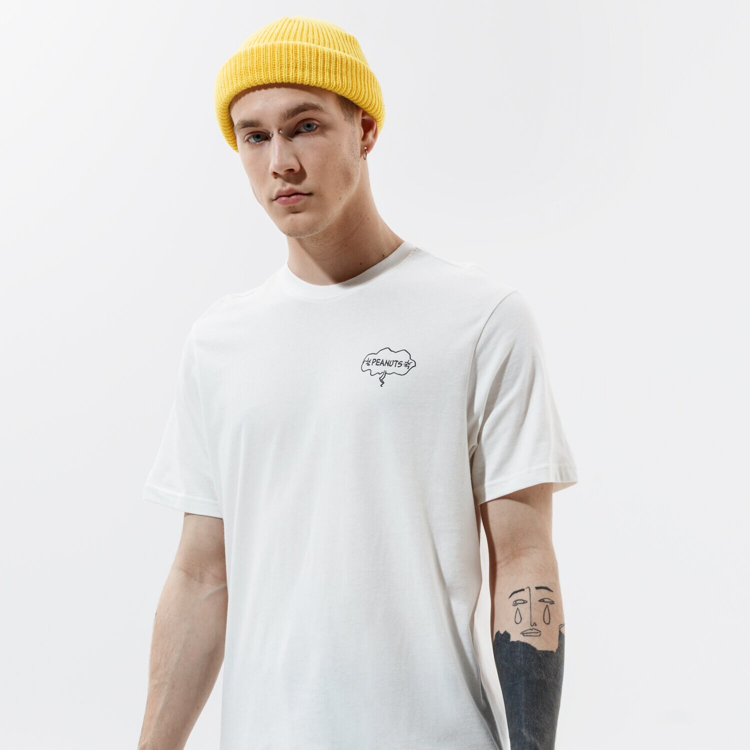Herren T-Shirt ELEMENT T-SHIRT PEANUTS SLIDE SS W1SSO3ELP11 Grau