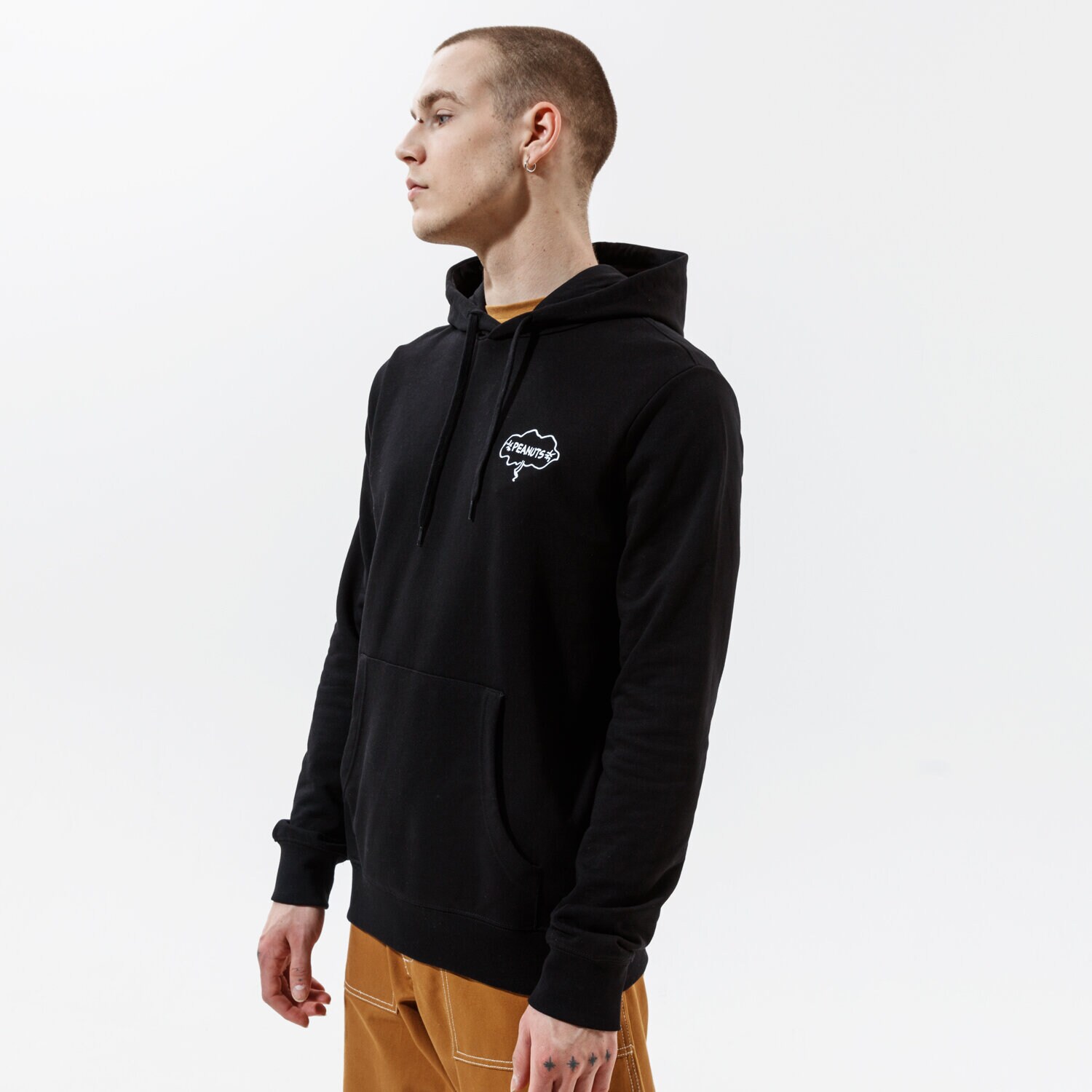 Herren ELEMENT HOODIE PEANUTS SLIDE HOOD W1HOB2ELP13732 Schwarz