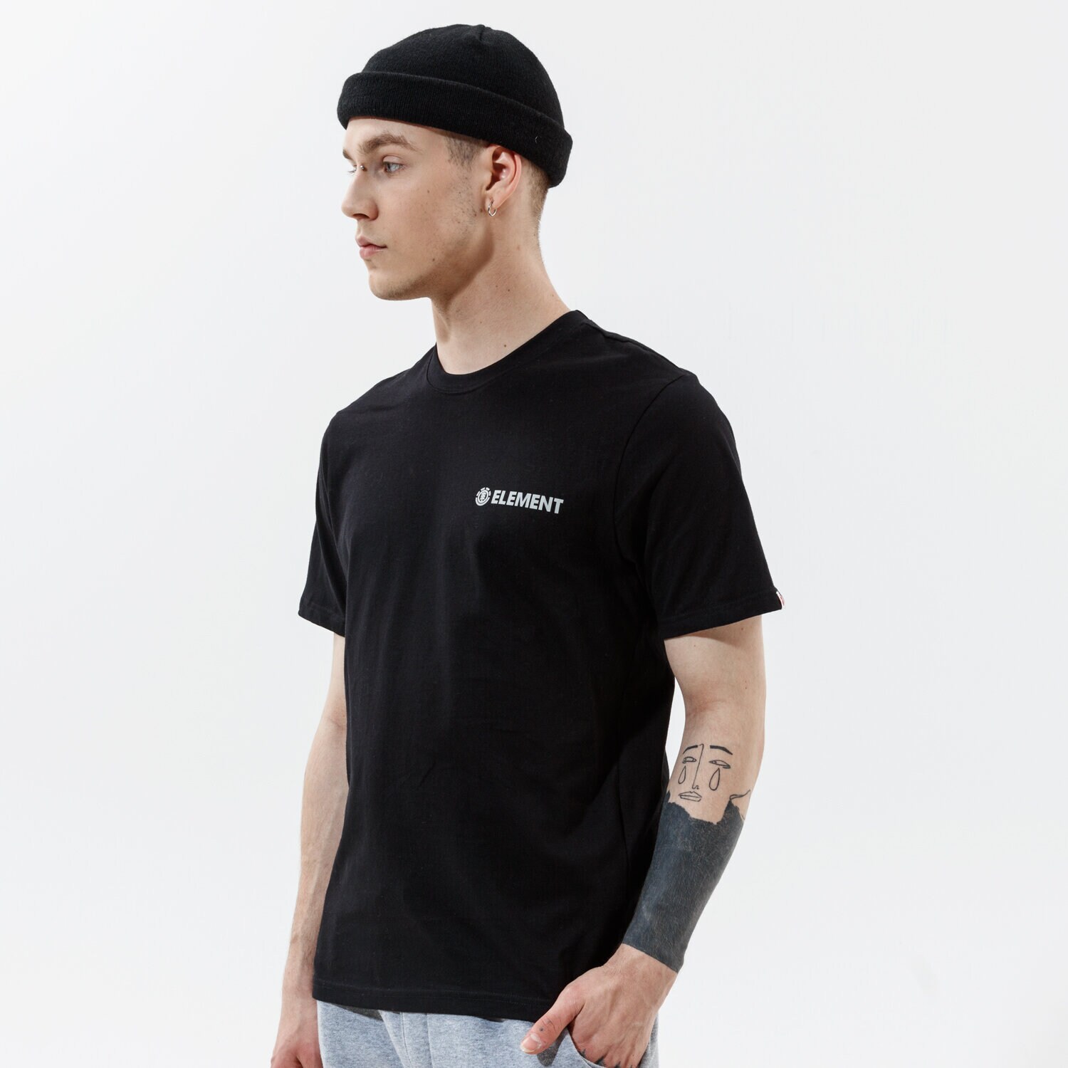 Herren T-Shirt ELEMENT T-SHIRT BLAZIN CHEST SS S1SSA119 Schwarz
