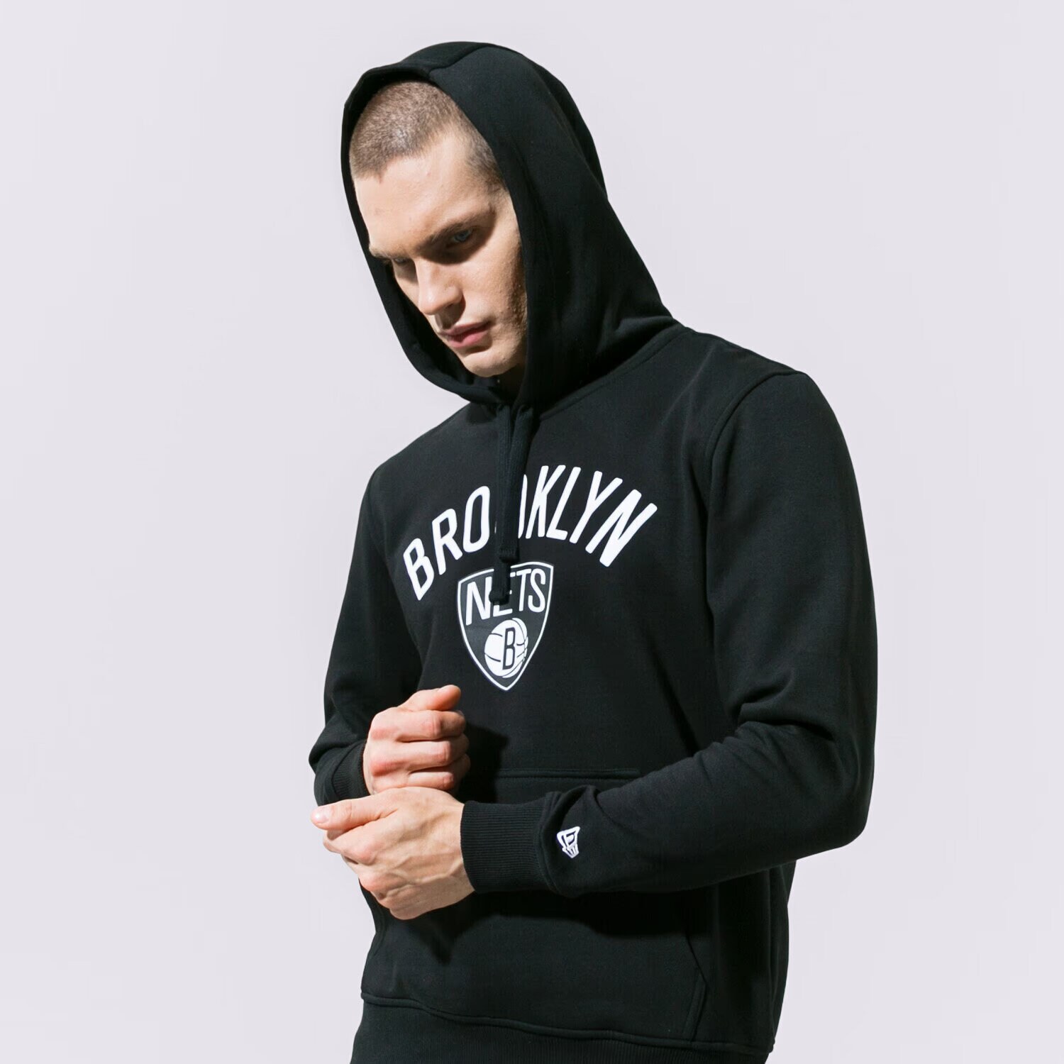 Herren NEW ERA SWEATSHIRT NBA TOP 6 BROOKLYN NETS BLK BROOKLYN NETS 11530762 Schwarz