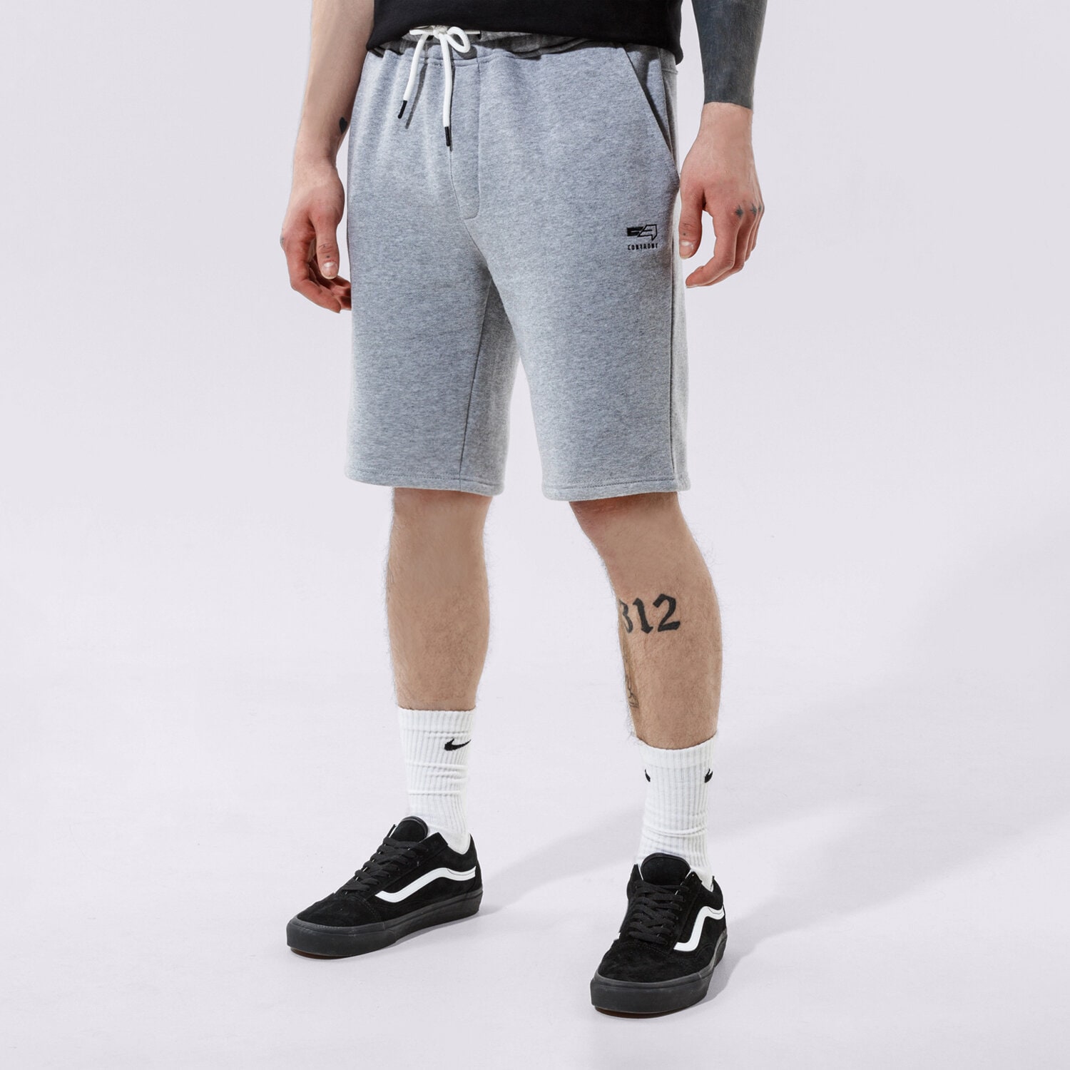 Herren Shorts CONFRONT SHORTS BASIC SHORTS GRY CF121SZM15002 Grau