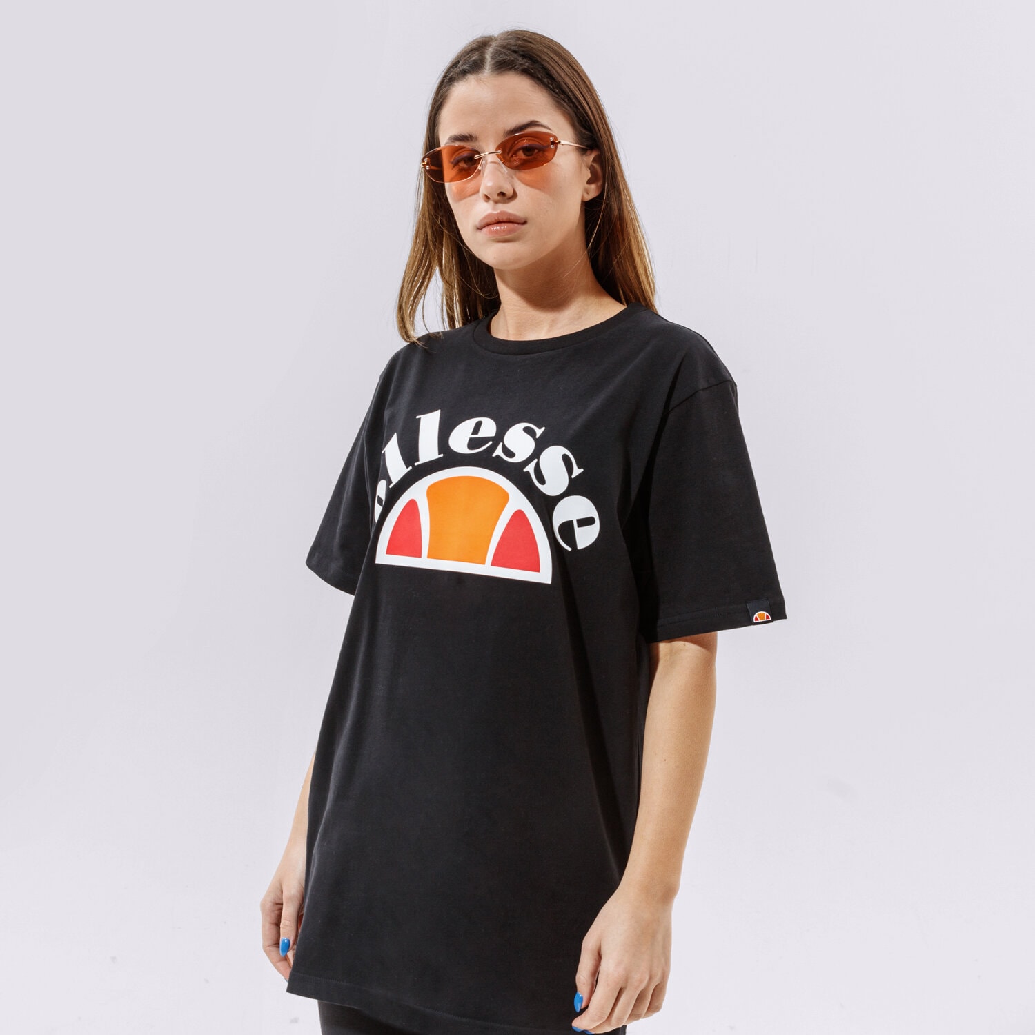 Damen T-Shirt ELLESSE T-SHIRT CINETTA BLK BLK SMG13518011 Schwarz