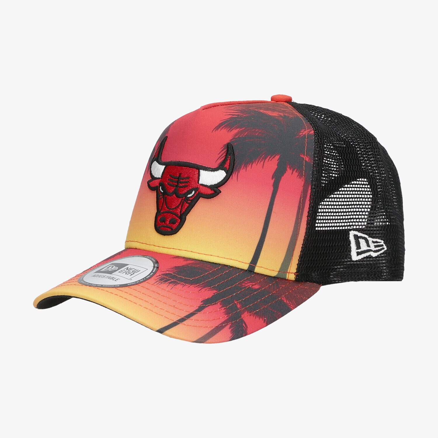Herren Cap NEW ERA MÜTZE SUMMER CITY TRUCKER BULLS CHICAGO BULLS BLK 60137587 Multicolor
