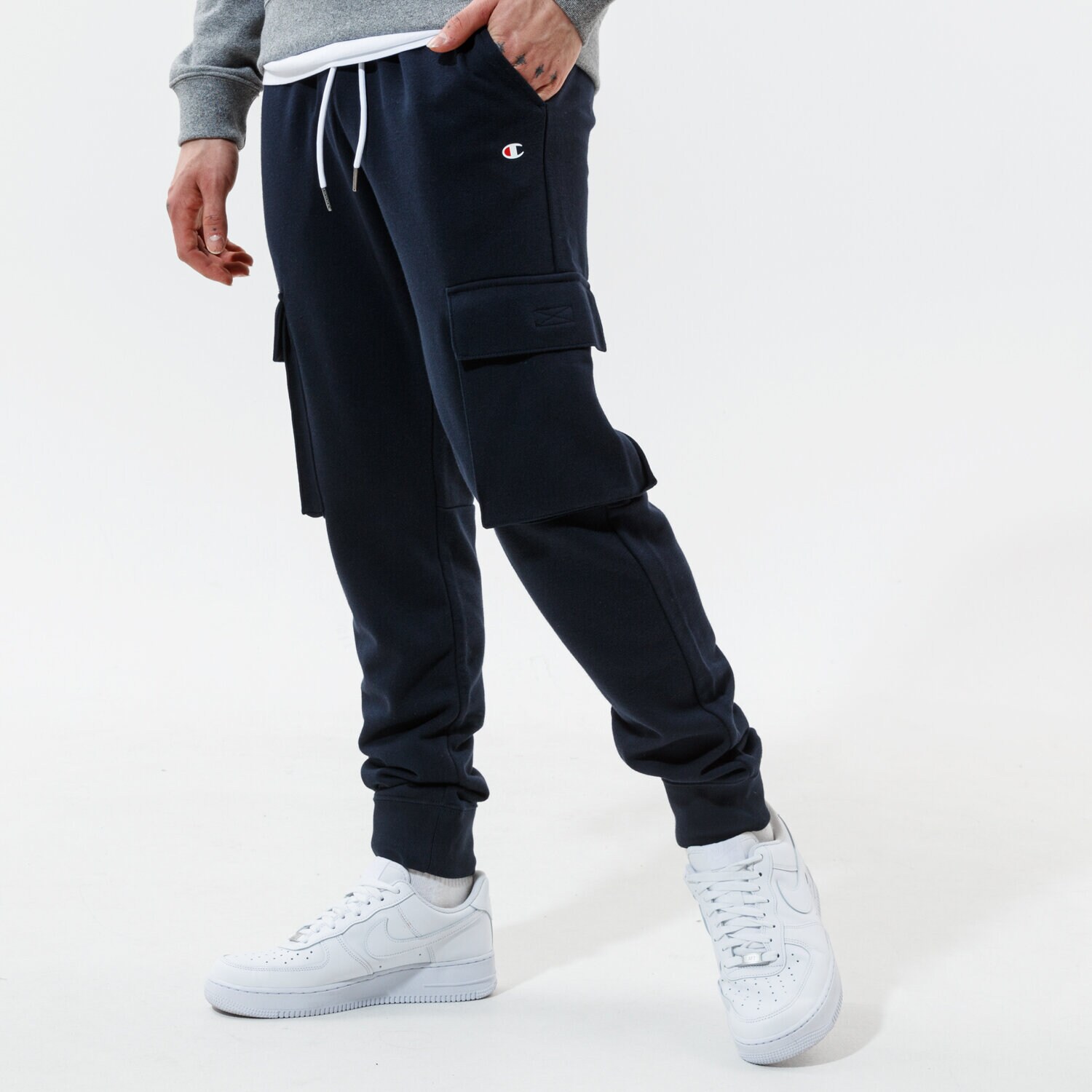 Herren Hosen CHAMPION HOSE RIB CUFF PANTS 216017BS501 Dunkelblau