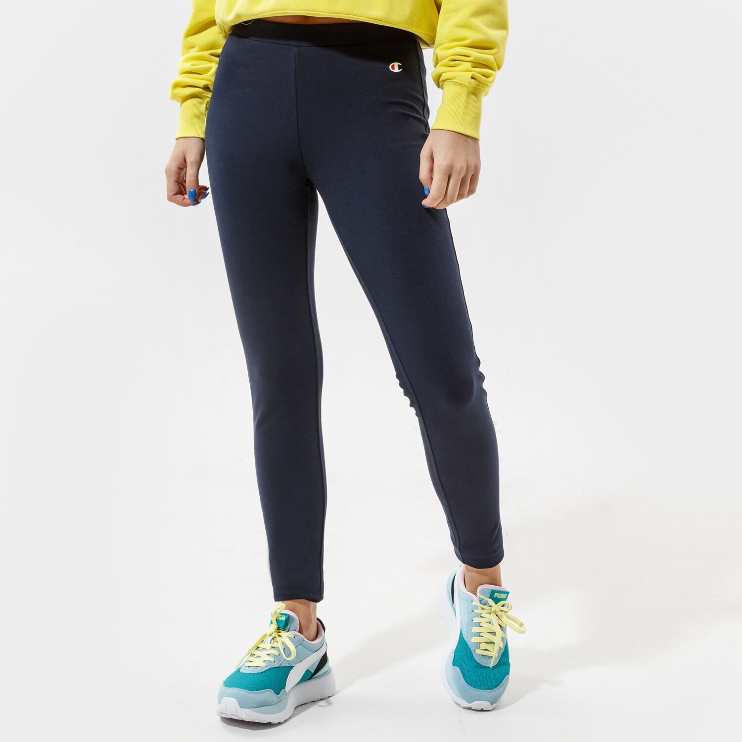 Damen Hosen CHAMPION LEGGINGS LEGGINGS 111416BS501 Dunkelblau