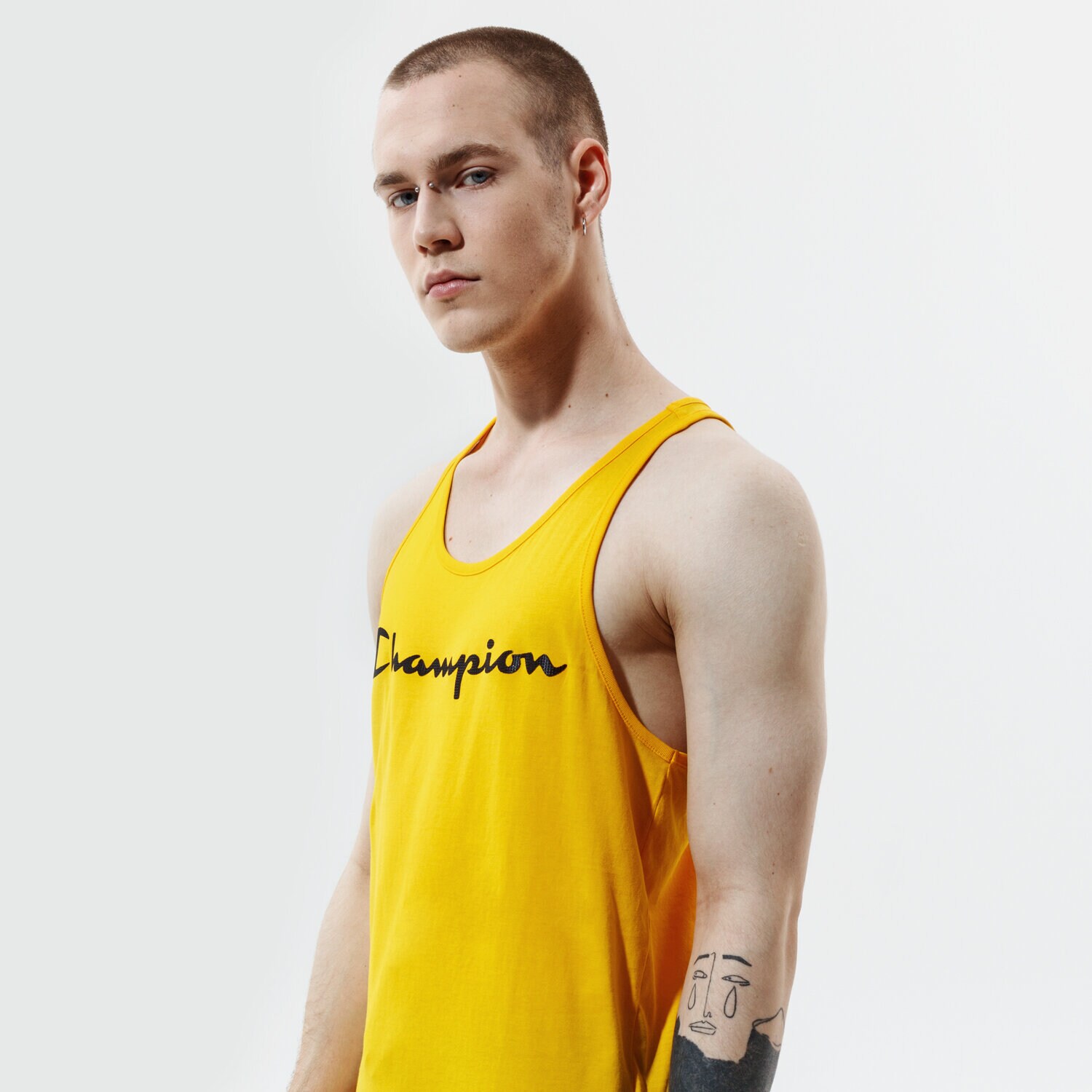 CHAMPION TANK TANK TOP Gelb 214145YS058 Sizeer