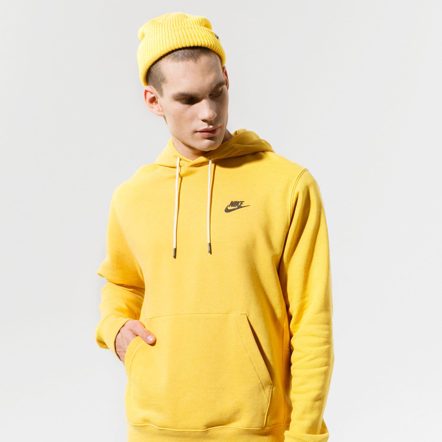 Herren NIKE HOODIE SPORTSWEAR DA0680-761 Gelb
