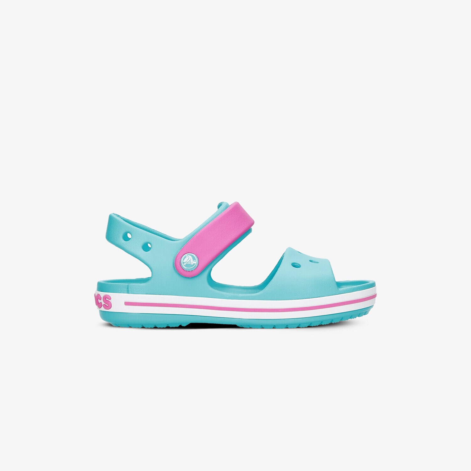 Kinder Sandalen CROCS CROCBAND SANDAL KIDS 128564SLI Blau