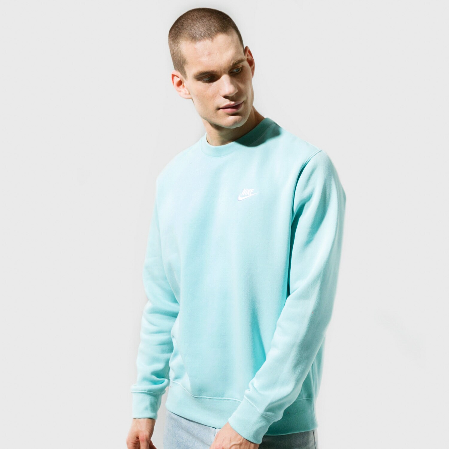 Herren NIKE SWEATSHIRT SPORTSWEAR CLUB BV2662-382 Grün
