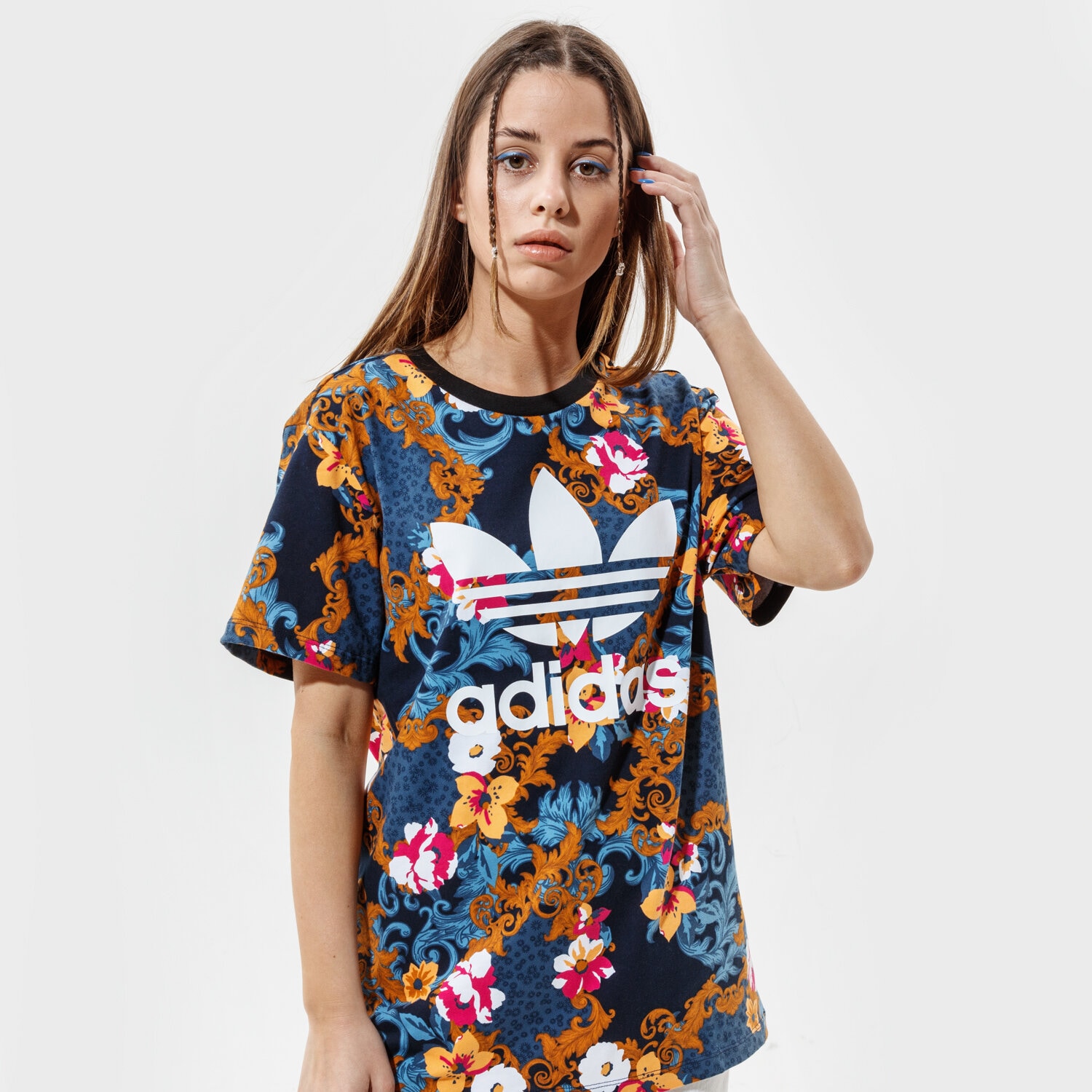 Damen T-Shirt ADIDAS T-SHIRT T-SHIRT GN3353 Multicolor
