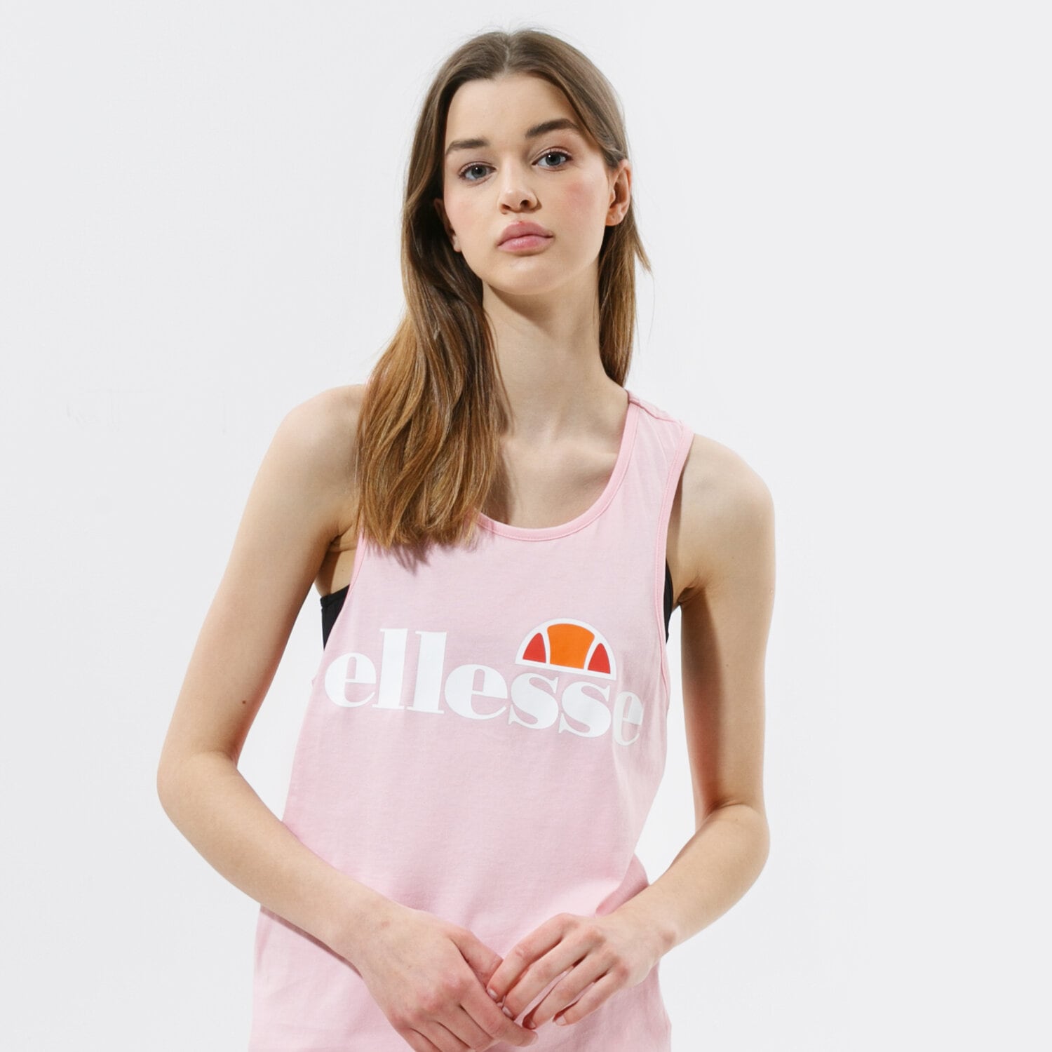 Damen T-Shirt ELLESSE TANK ABIGAILLE LPINK SGS04485808 Rosa