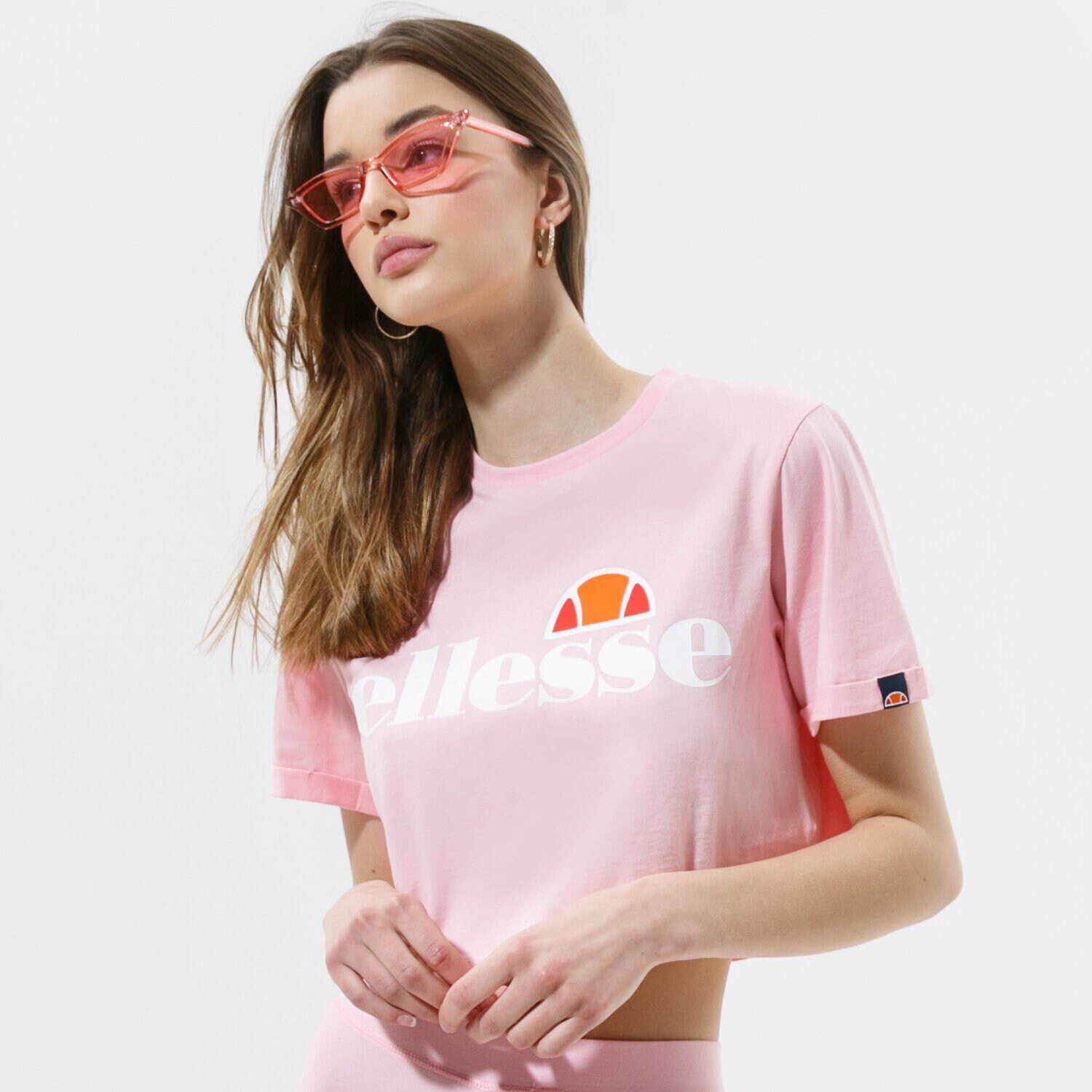 Damen T-Shirt ELLESSE T-SHIRT ALBERTA LPINK SGS04484808 Rosa