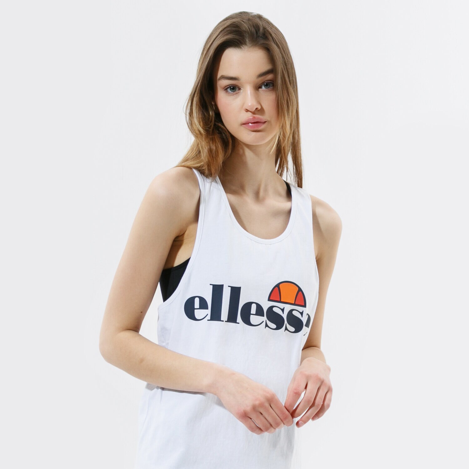 Damen T-Shirt ELLESSE TANK ABIGAILLE WHT SGS04485908 Weiß