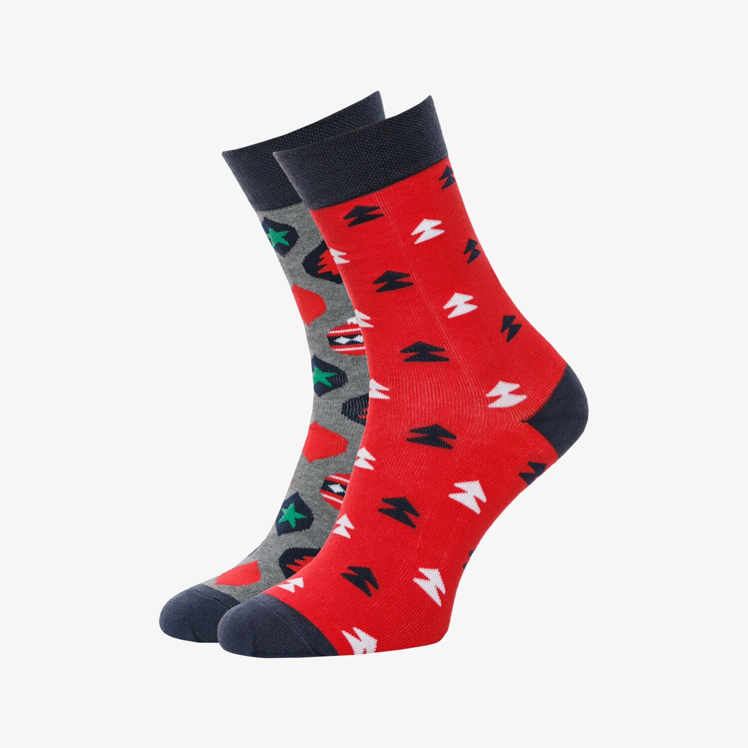 Herren Socken SIZEER SOCKEN CHRISTMAS TREE SI39SKM74001 Multicolor