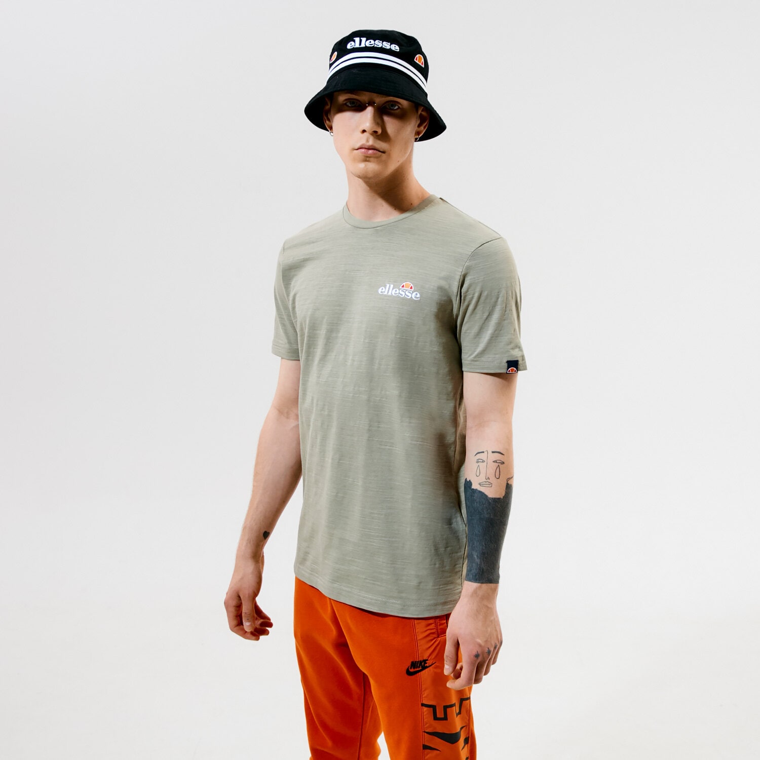 Herren T-Shirt ELLESSE T-SHIRT MILLE TEE KHA SHJ11941506 Khaki