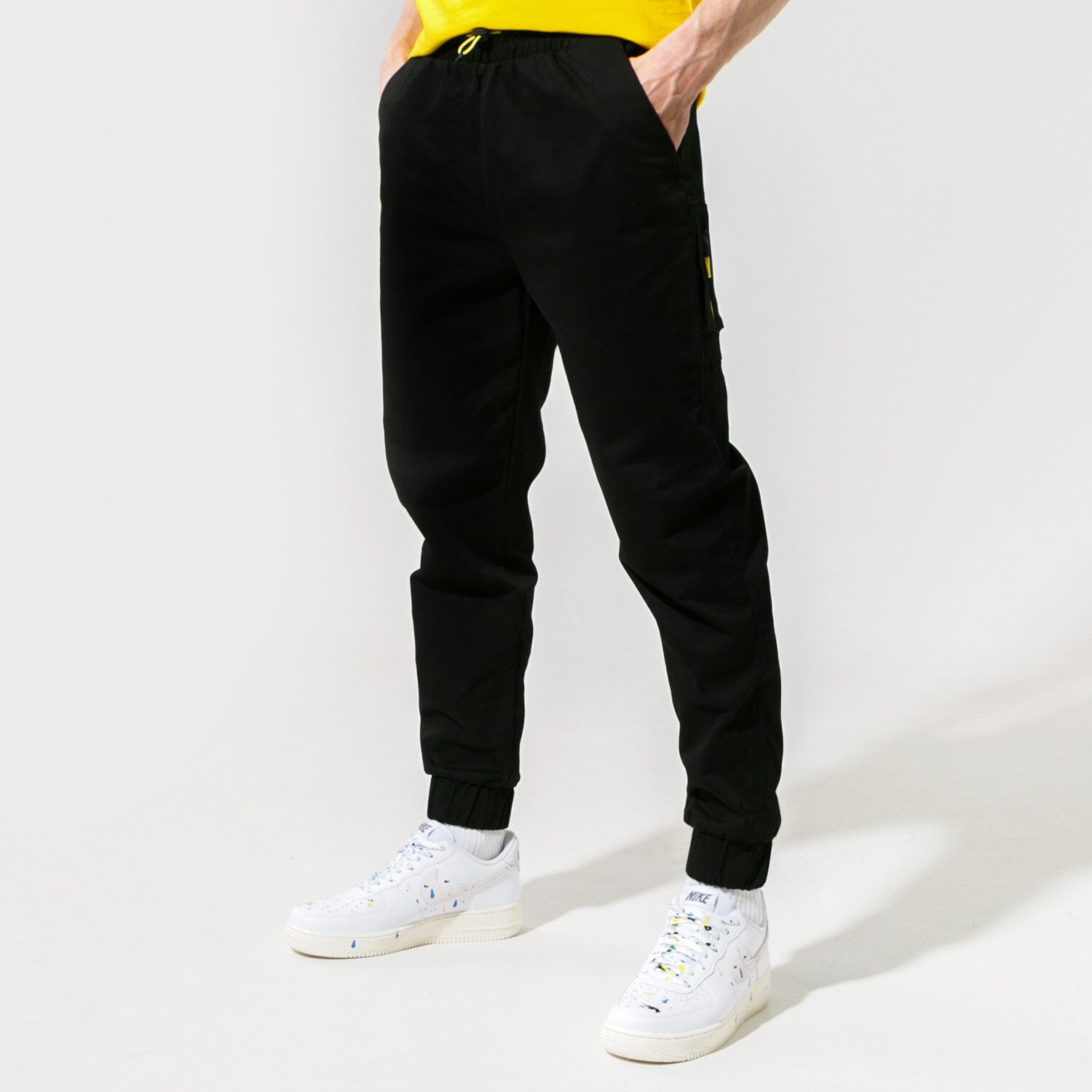 Herren Hosen CONFRONT HOSE DANTE PANTS CF320SPM09001 Schwarz