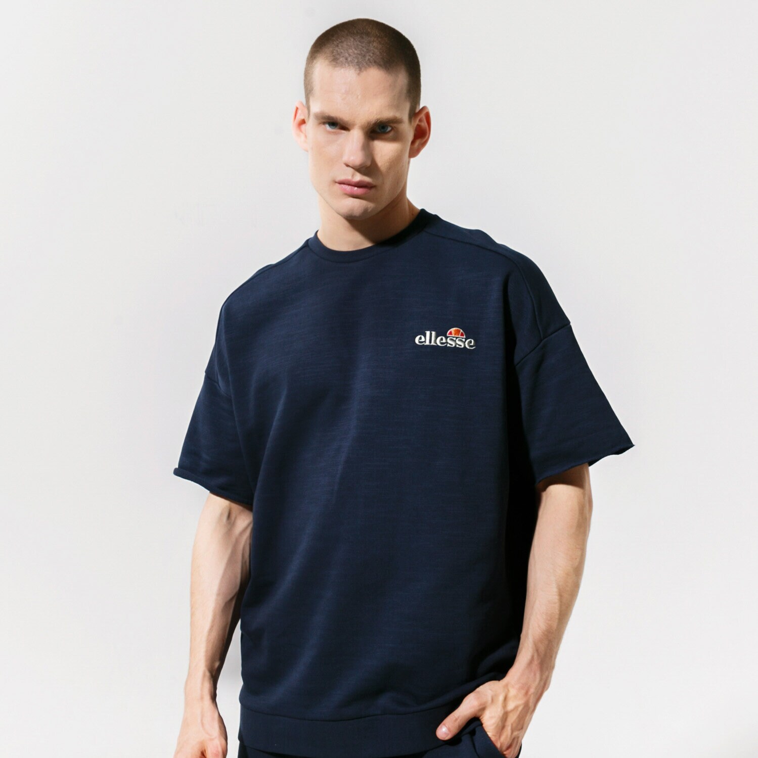 Herren T-Shirt ELLESSE T-SHIRT NAVY SHJ11946429 Dunkelblau