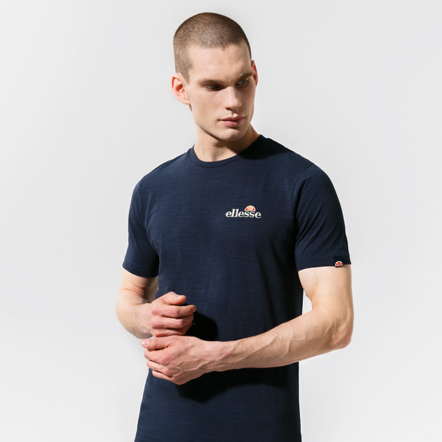 Herren T-Shirt ELLESSE T-SHIRT MILLE TEE NAVY SHJ11941429 Dunkelblau