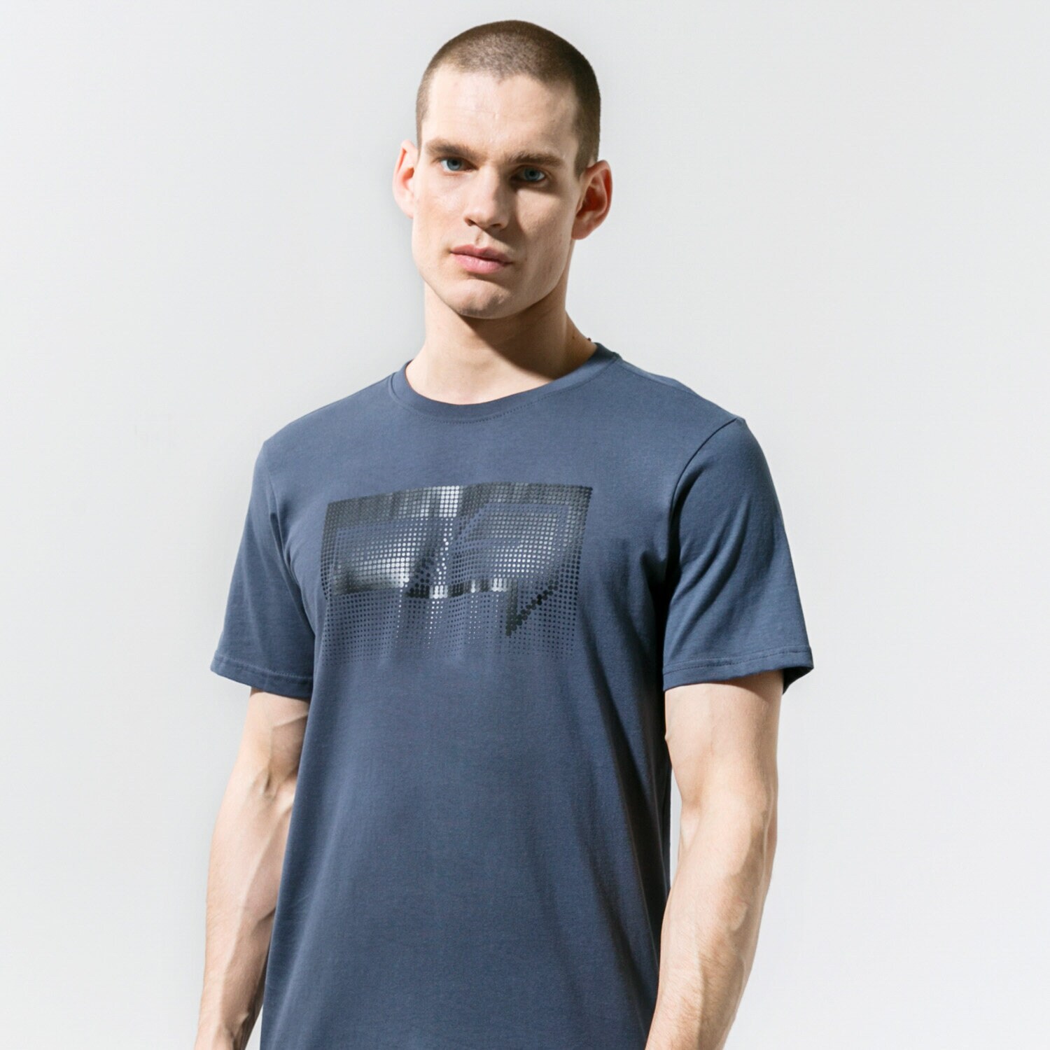 Herren T-Shirt CONFRONT T-SHIRT LOGO BUBBLE CF320TSM69002 Grau