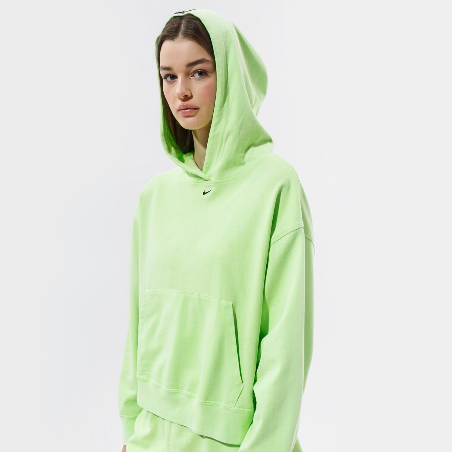 Damen NIKE HOODIE W NSW WASH HOODIE CZ9854-358 Grün